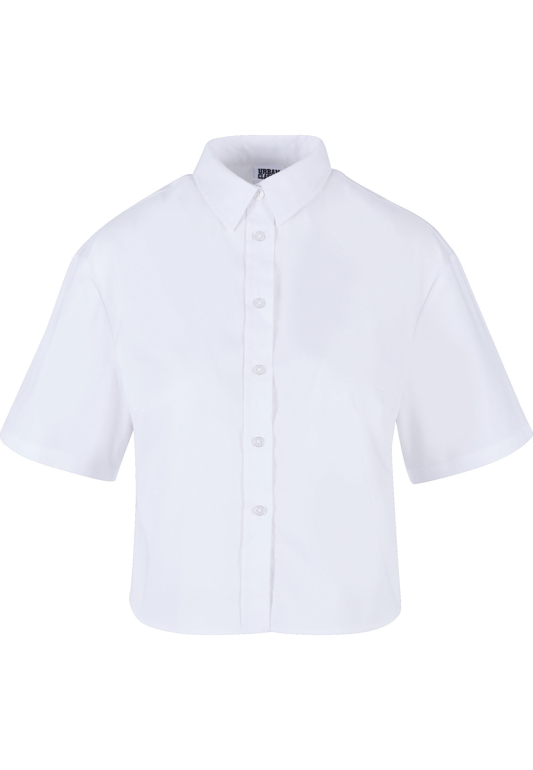 URBAN CLASSICS Langarmhemd "Urban Classics Damen Ladies Oversized Shirt"
