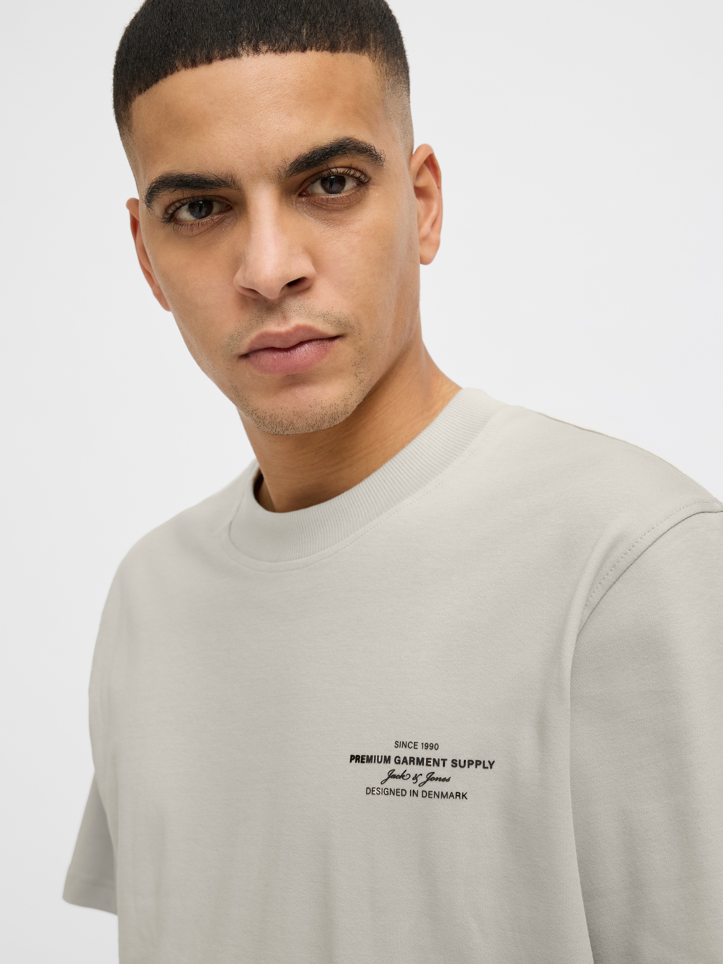 Jack & Jones Rundhalsshirt »JPRBLACHAD BRANDING SS CREW NECK TEE SN«