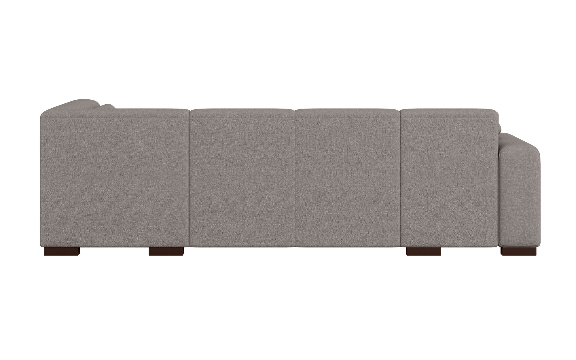 Home affaire Wohnlandschaft »BORNHOLM U-Form mit Recamiere rechts/links, B/T/H: 300/162/85 cm«, U-Form mit Wellenunterfederung, Recamiere rechts oder links bestellbar