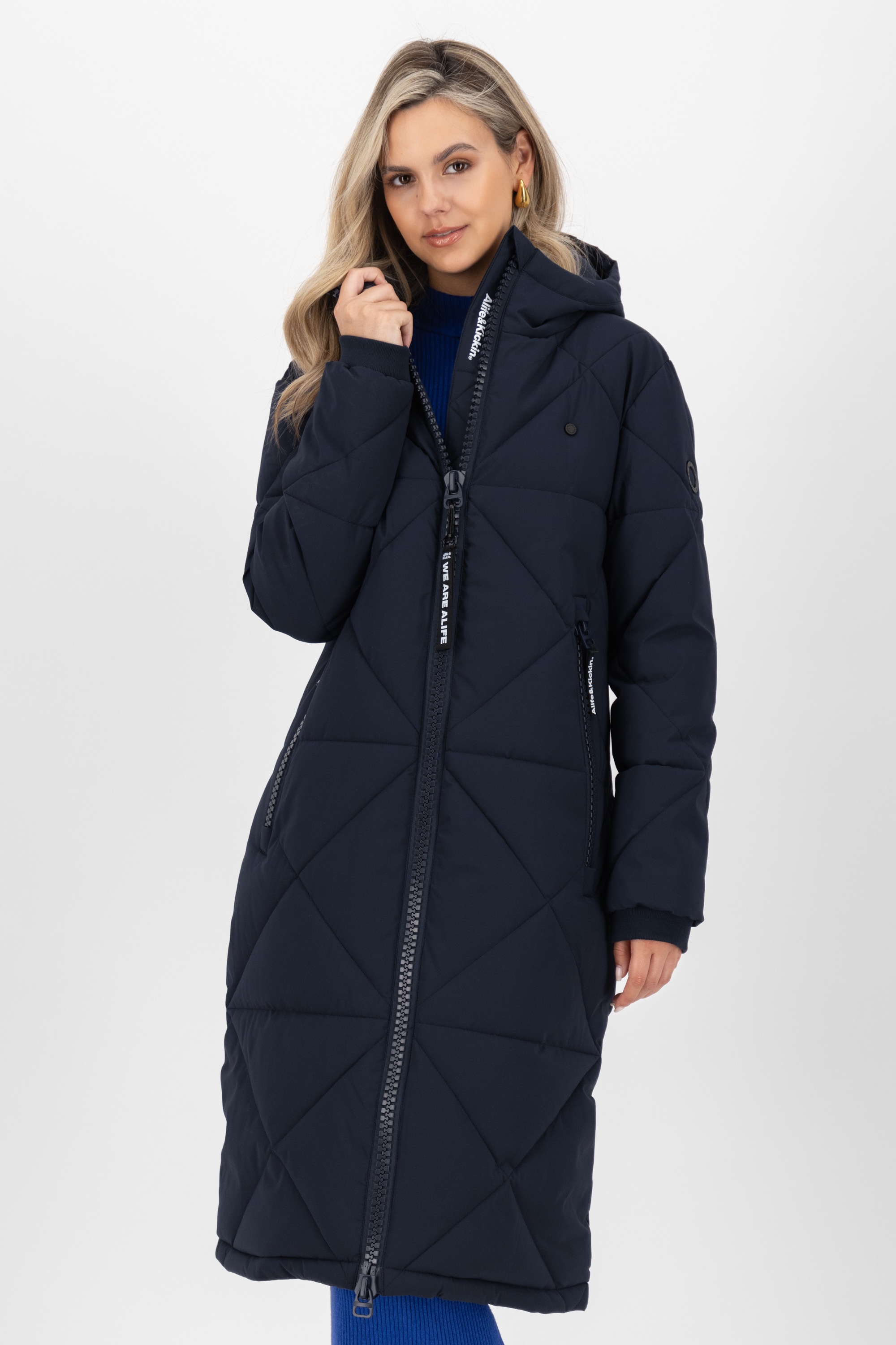 Alife & Kickin Winterjacke "Damen EnyaAK A", Figurnah geschnittener Winterm günstig online kaufen