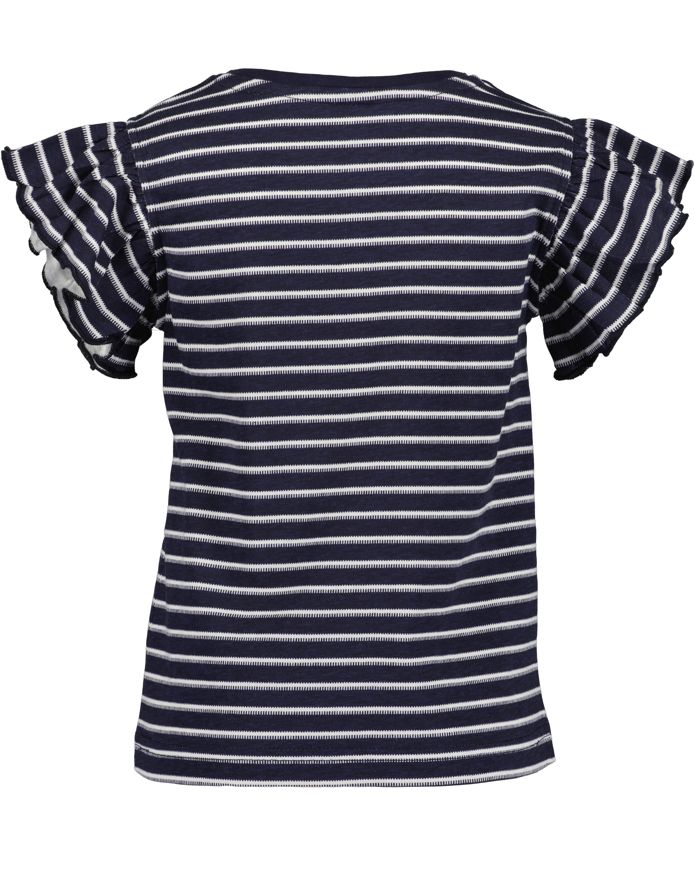 Blue Seven T-Shirt »Blue Seven 2er Pack Mädchen T-Shirts gestreift mit Rüschen«