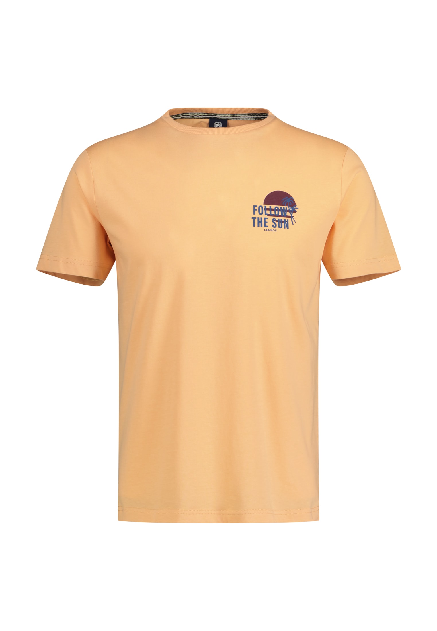 LERROS T-Shirt »LERROS T-Shirt mit Brustprint *Follow the sun*«