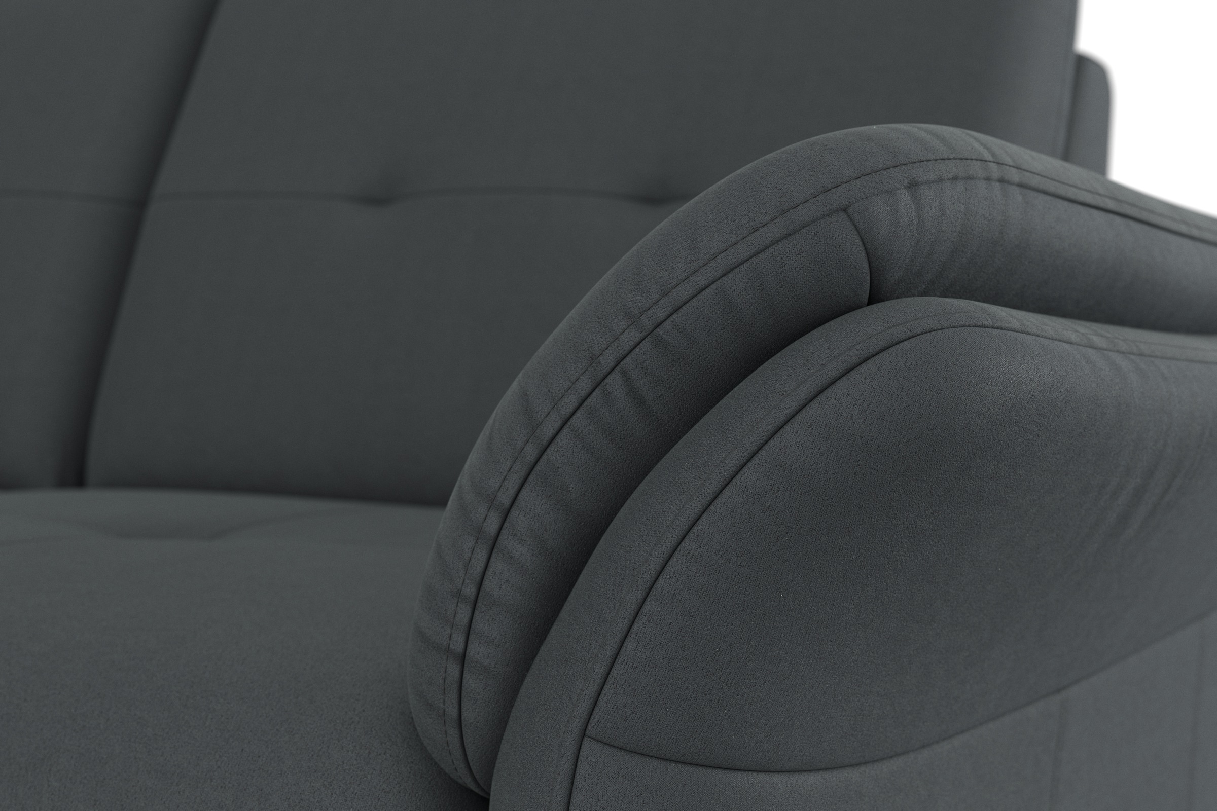 sit&more Ecksofa »Göteborg«, inkl. Sitztiefenverstellung, wahlweise mit Bettfunktion & Bettkasten