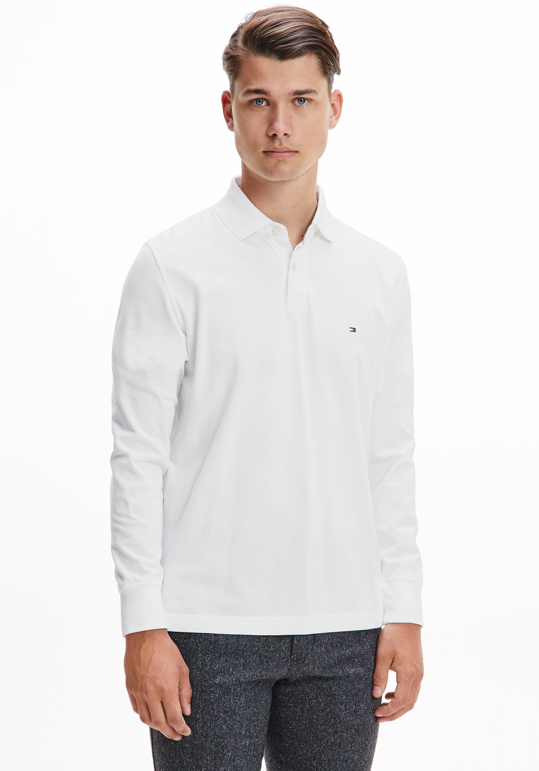 Tommy Hilfiger Langarm-Poloshirt "1985 REGULAR LS POLO" günstig online kaufen