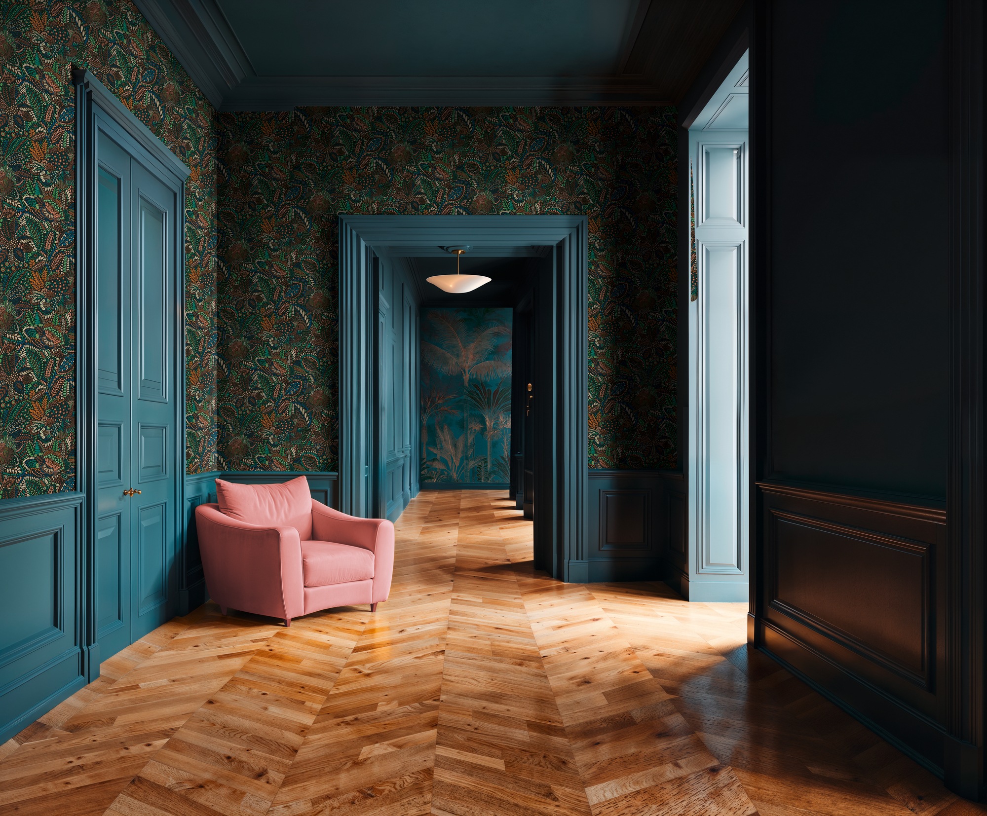 A.S. Création Vliestapete »Cuba II Ethno Floral Jungle« Retro | floral | tropisch leicht strukturiert Auffälliges Ethno-Design mit kunstvollen floralen Elementen
