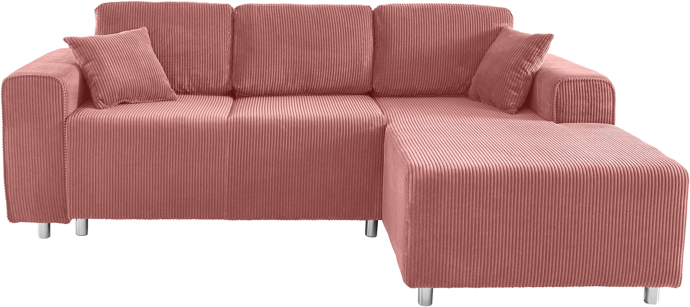 Home affaire Ecksofa "Györ" L-Form, wahlweise mit Bettfunktion und Bettkast günstig online kaufen