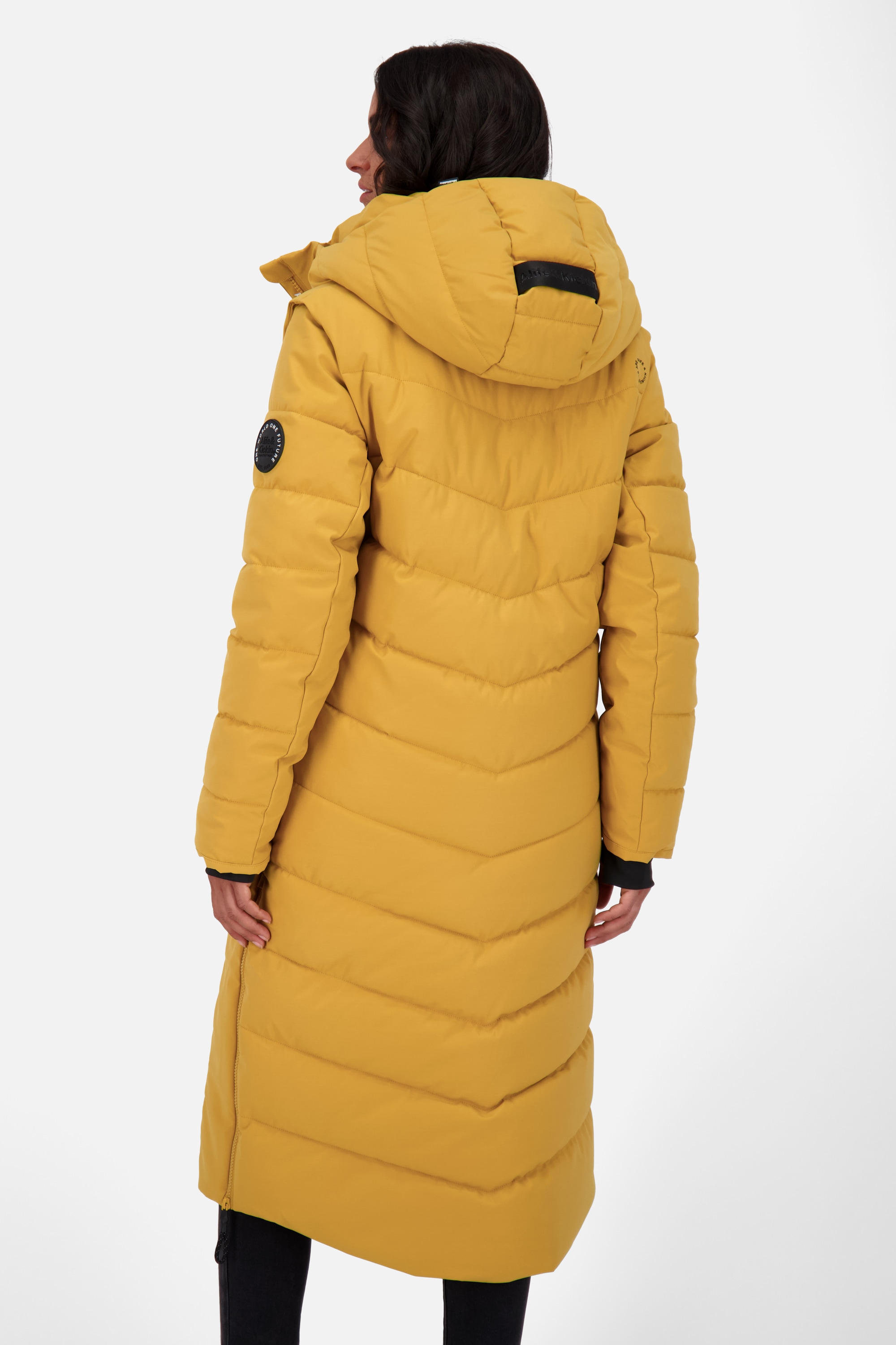 Alife & Kickin Steppjacke »Damen NellyAK A«, mit Kapuze, Mantel & Weste in einem, mit abnehmbaren Ärmeln in schmaler Passform