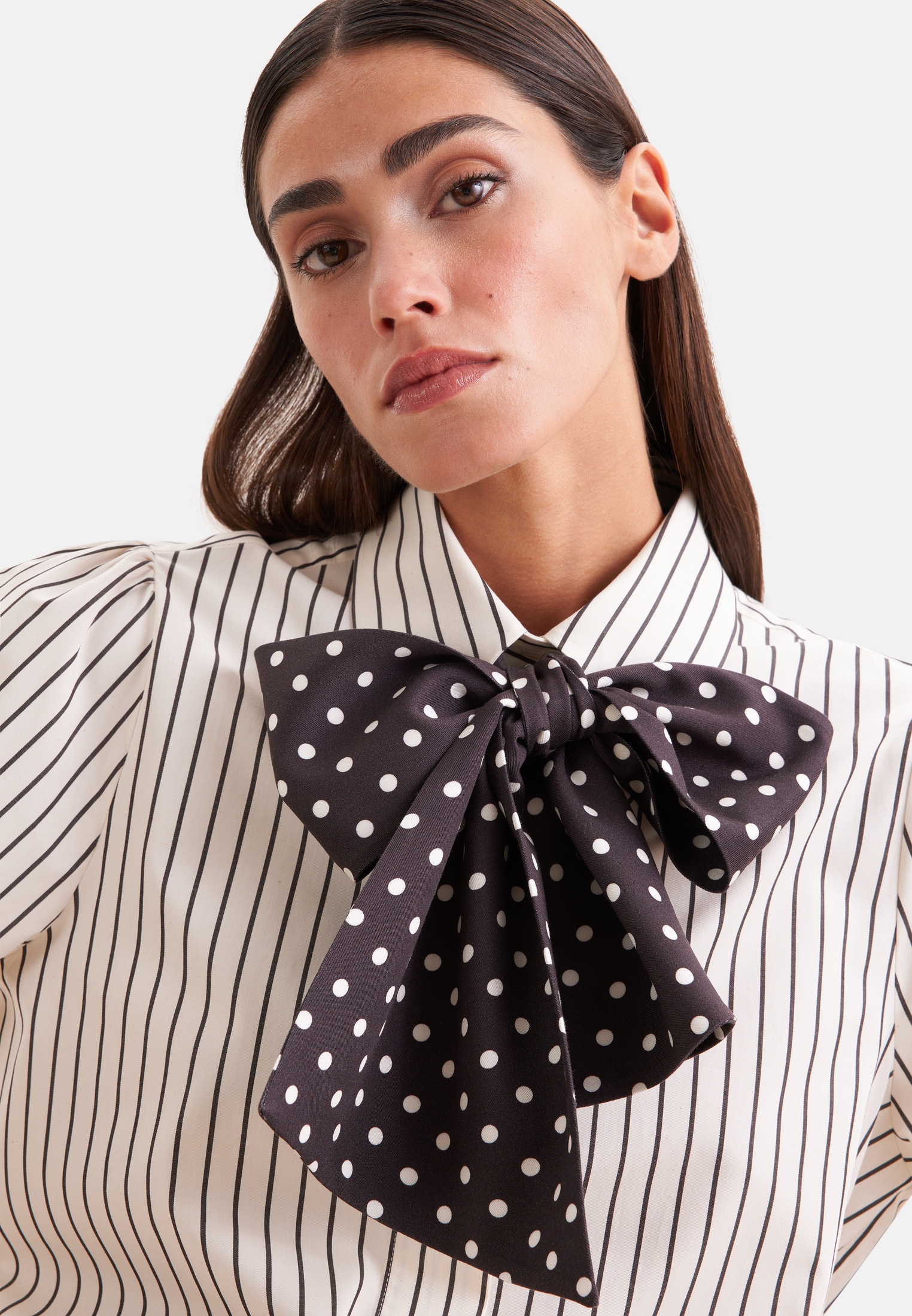 seidensticker Klassische Bluse 1/1 Kragen Geometrische Muster