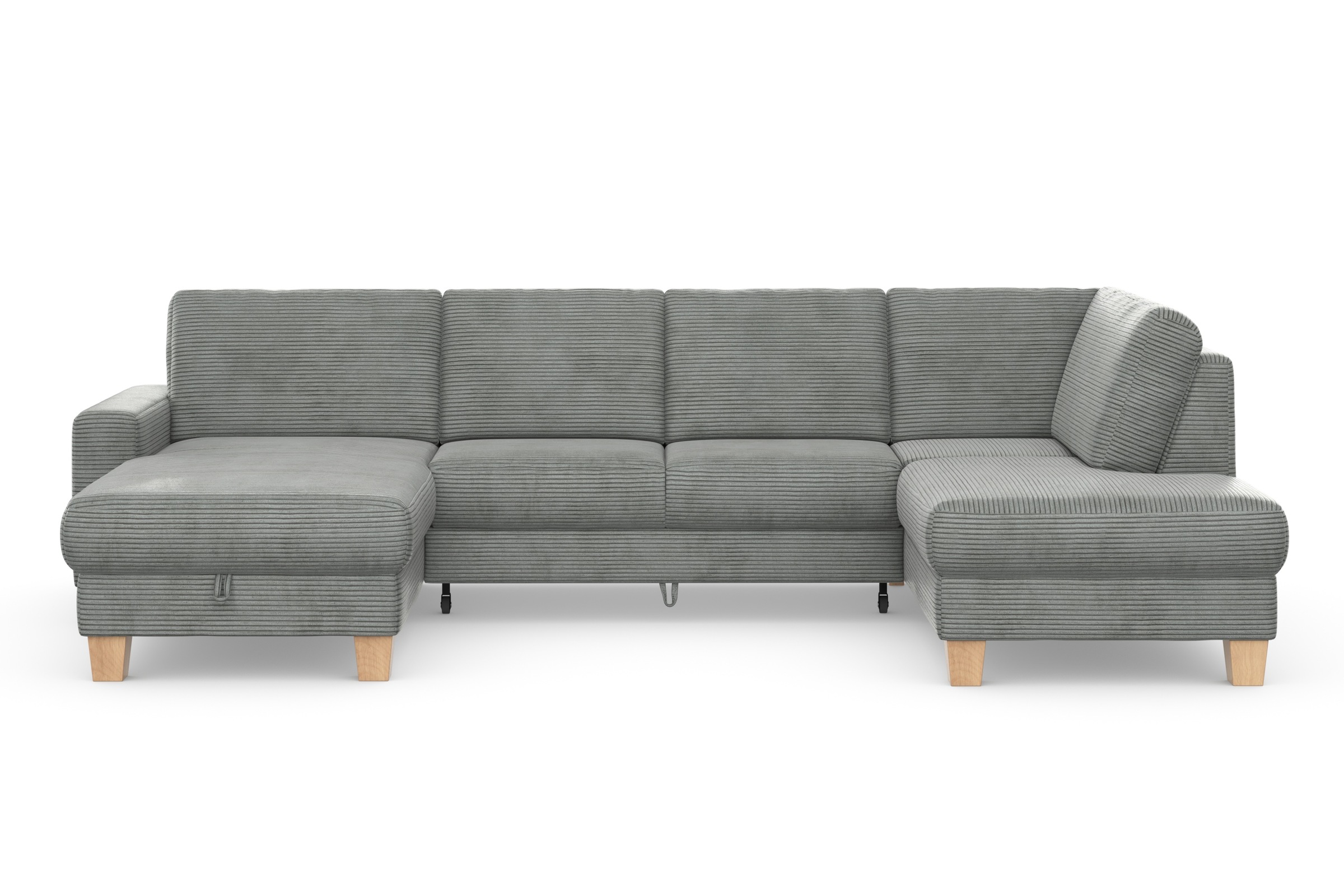 Home affaire Wohnlandschaft "Summer U-Form" mit oder ohne Bettfunktion und günstig online kaufen