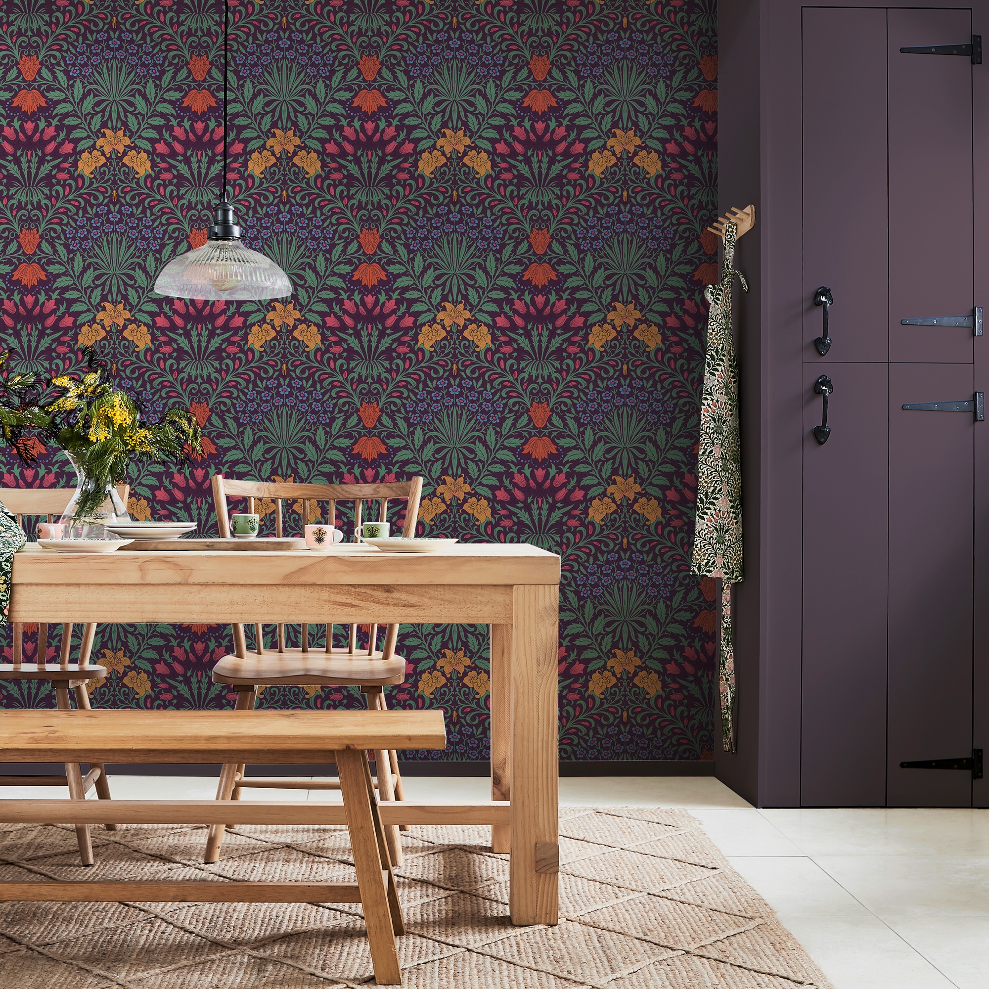 WILLIAM MORRIS AT HOME Vliestapete "Garden" Motiv glatt Design Tapeten