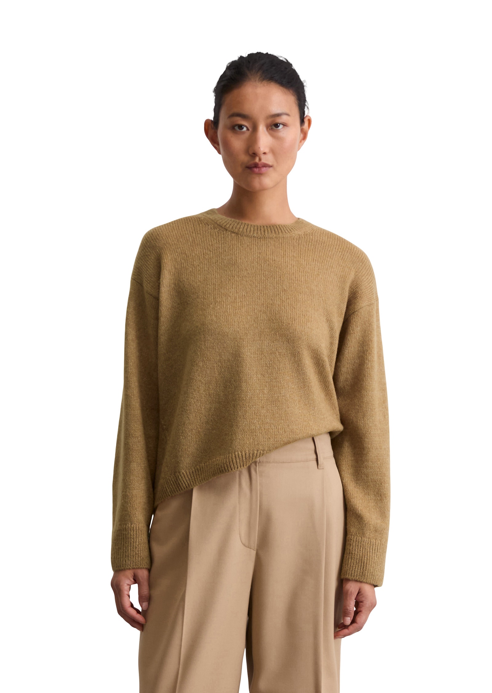 Marc O'Polo Strickpullover »aus softem Schurwolle-Mix«