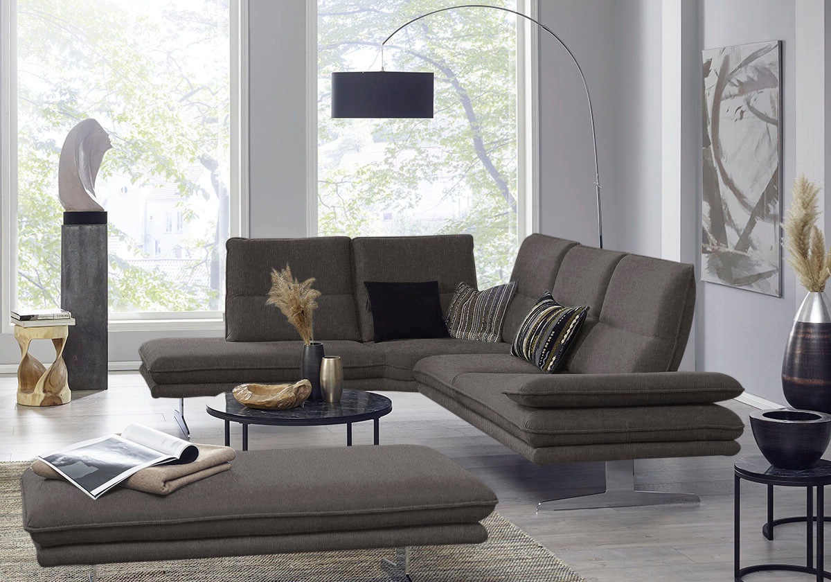 W.SCHILLIG Ecksofa "broadway, Designsofa, mit tollem Sitzkomfort, L-Form", günstig online kaufen