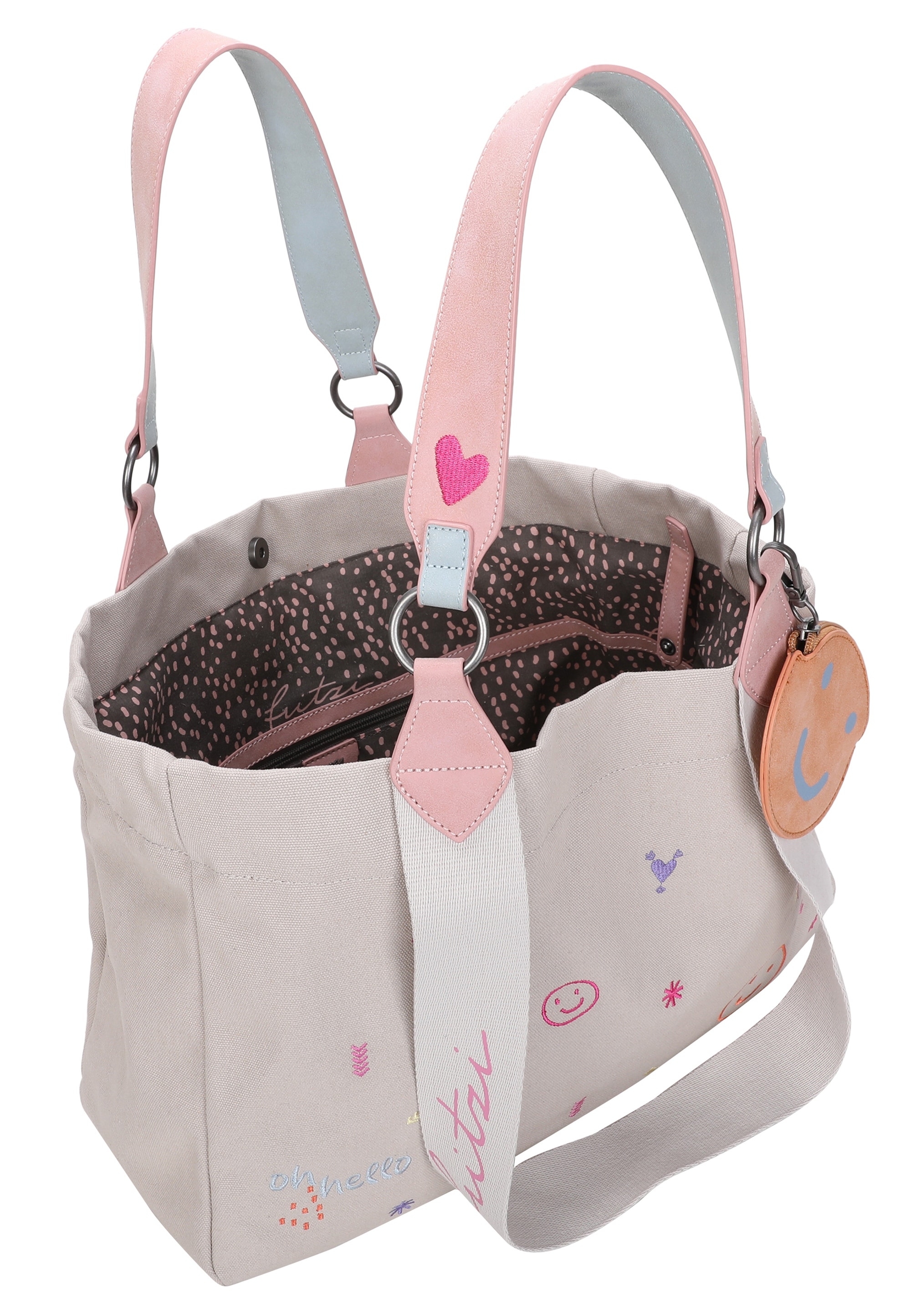 Fritzi aus Preußen Henkeltasche »Izzy Medium«, mit abnehmbarem Pocketanhänger