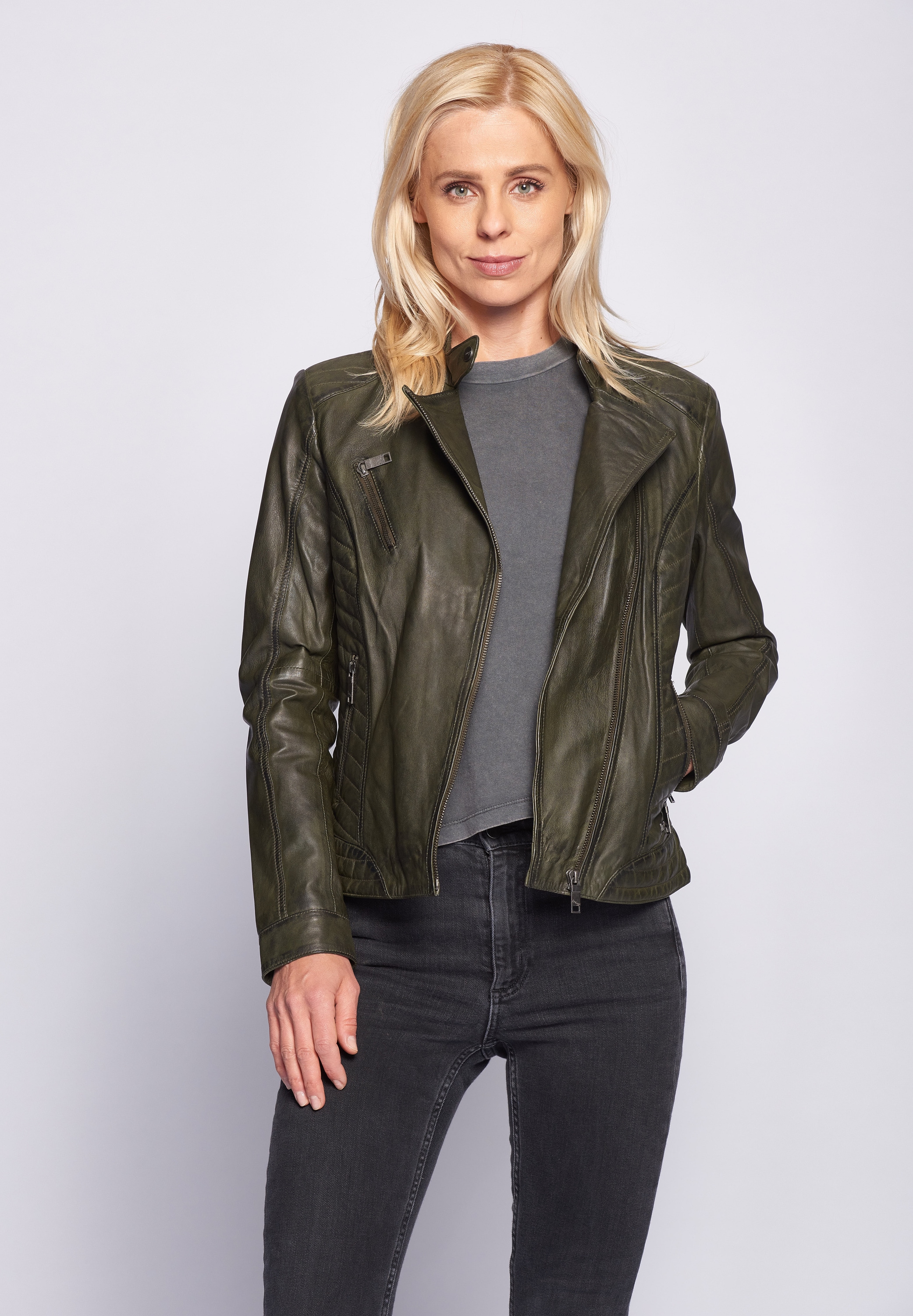 Maze Lederjacke "Sally" günstig online kaufen