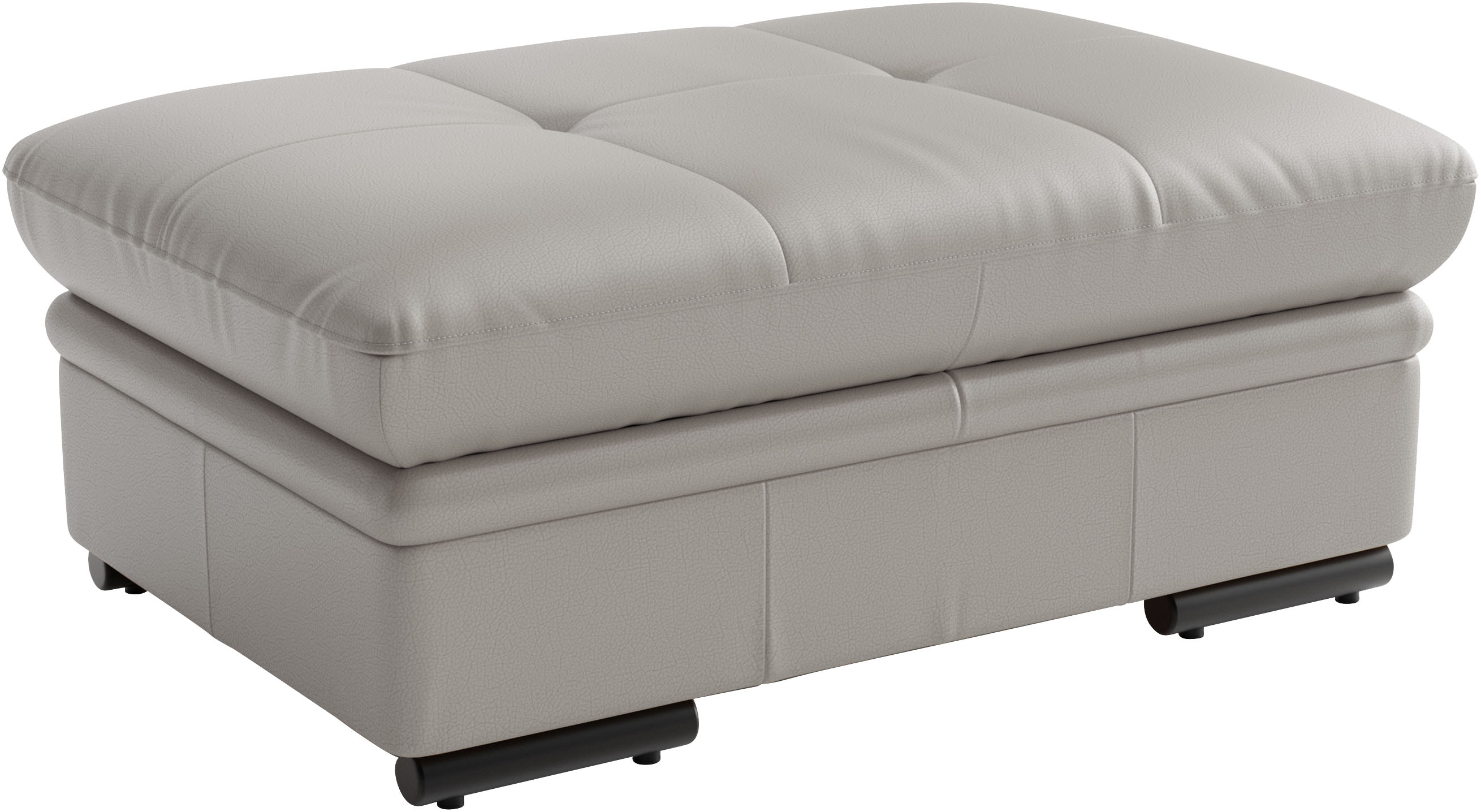 sit&more Polsterhocker "Viola, Leder, B: 102 cm" mit praktischen Stauraum