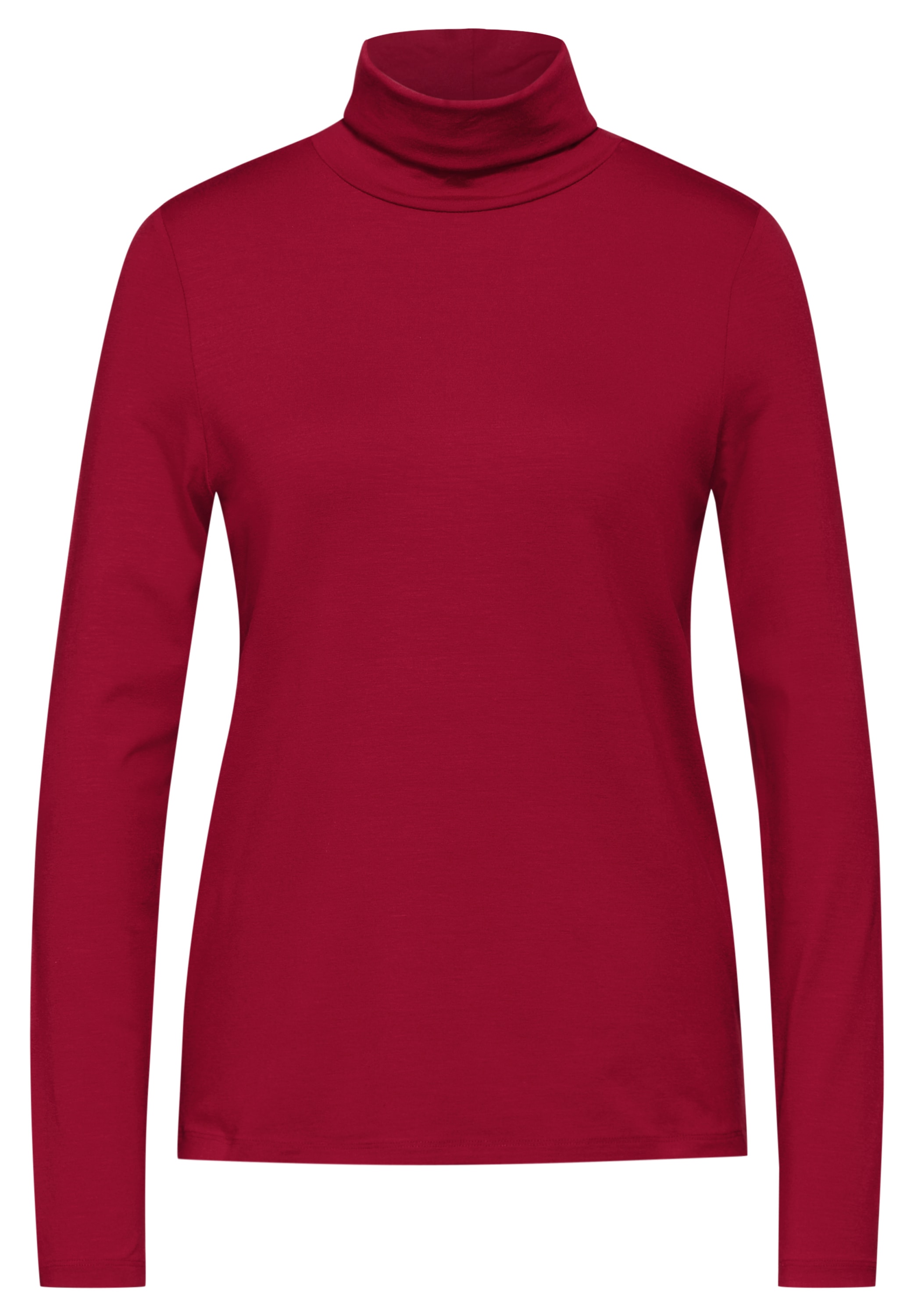 STREET ONE Langarmshirt, im soften Baumwoll-Mix