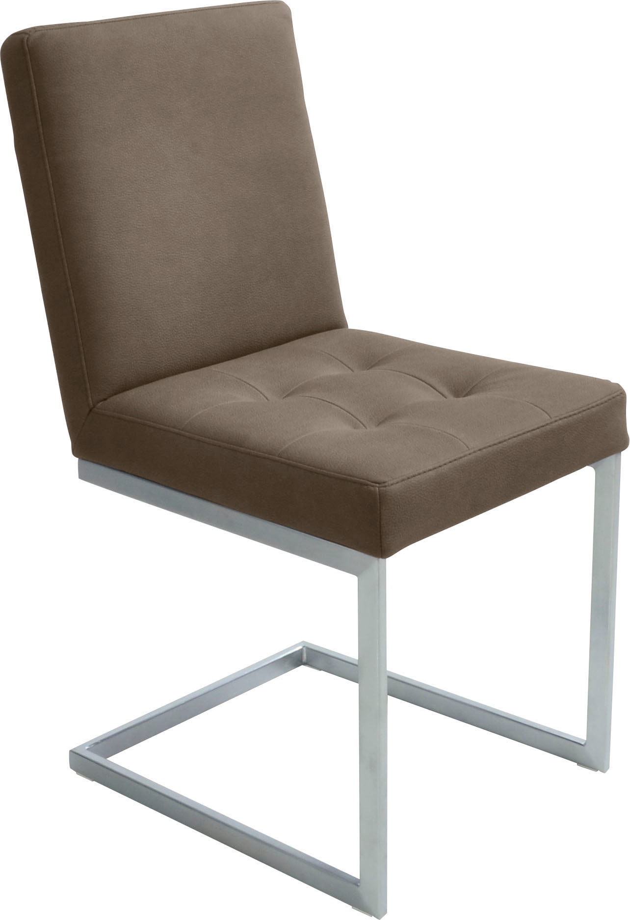 K+W Komfort & Wohnen Eckbankgruppe »Spider II« Set, 4 Stk. tlg. langer Schenkel 195cm, 2 Freischwinger, Auszugstisch in Breite 120 cm