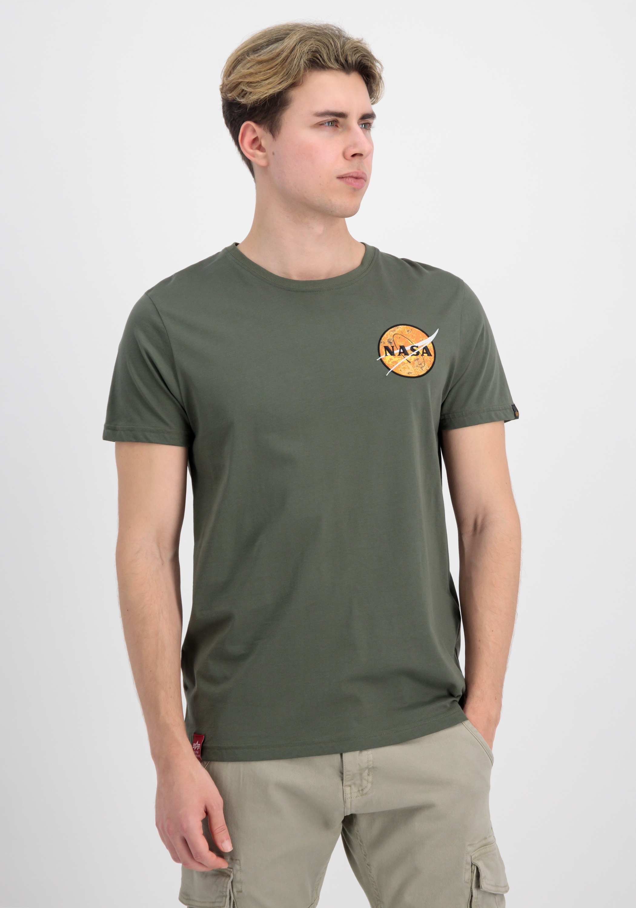 | »Alpha T-Shirts bestellen Davinci T-Shirt - BAUR Men ▷ NASA Industries T« Industries Alpha