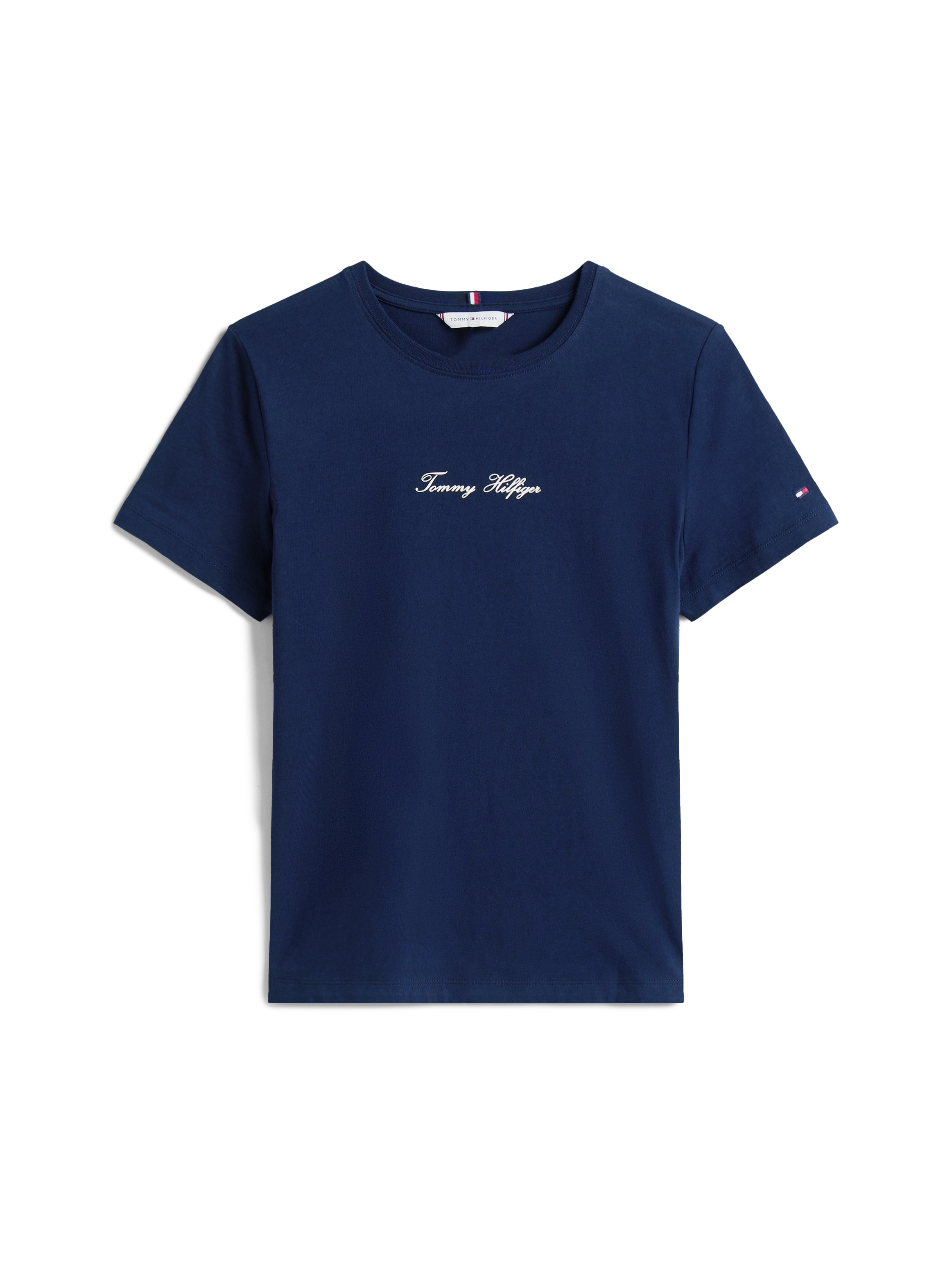 Tommy Hilfiger Kurzarmshirt »CLASSIC SCRIPT REG SS TEE«