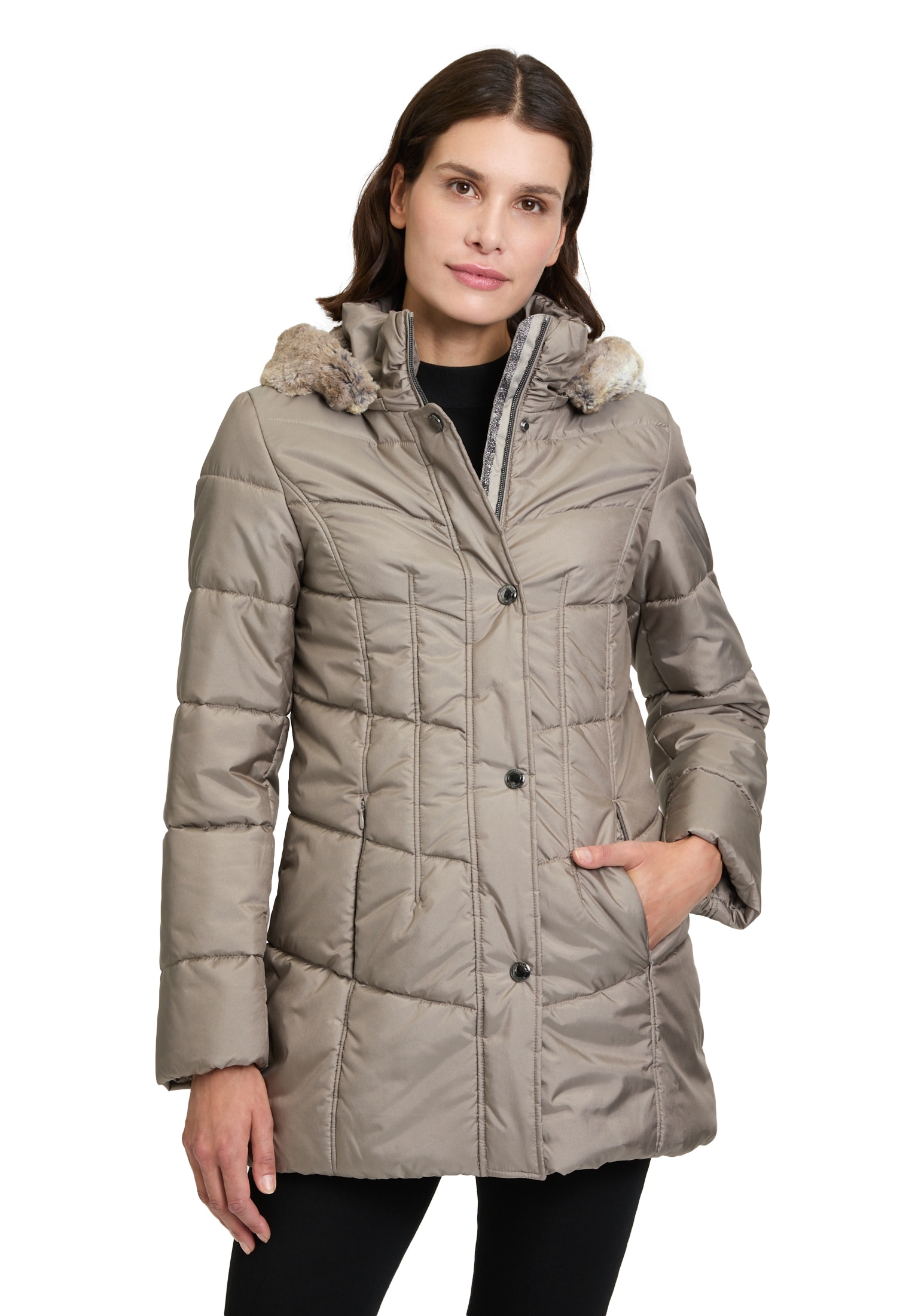 Betty Barclay Outdoorjacke »Betty Barclay Outdoorjacke mit Kapuze«, mit Kapuze