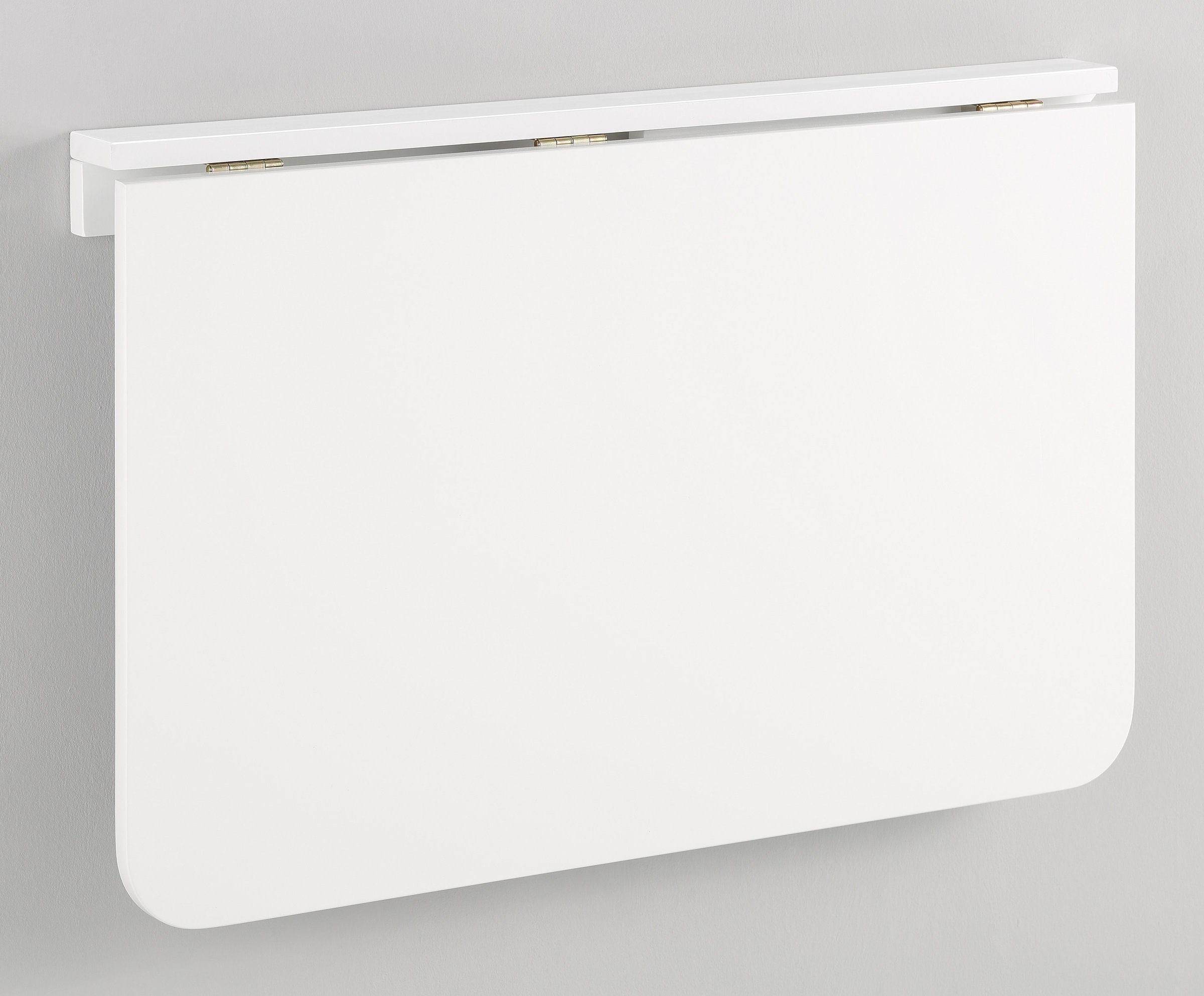 Klapptisch OTTO HOME "Trend", weiß, B:80cm H:41cm T:60cm, Tische, Möbel Esstisch Tisch Küchentisch, aus weiß lackiertem MDF Holz, platzsparend, Tischplattenstärke 1,8 cm 3