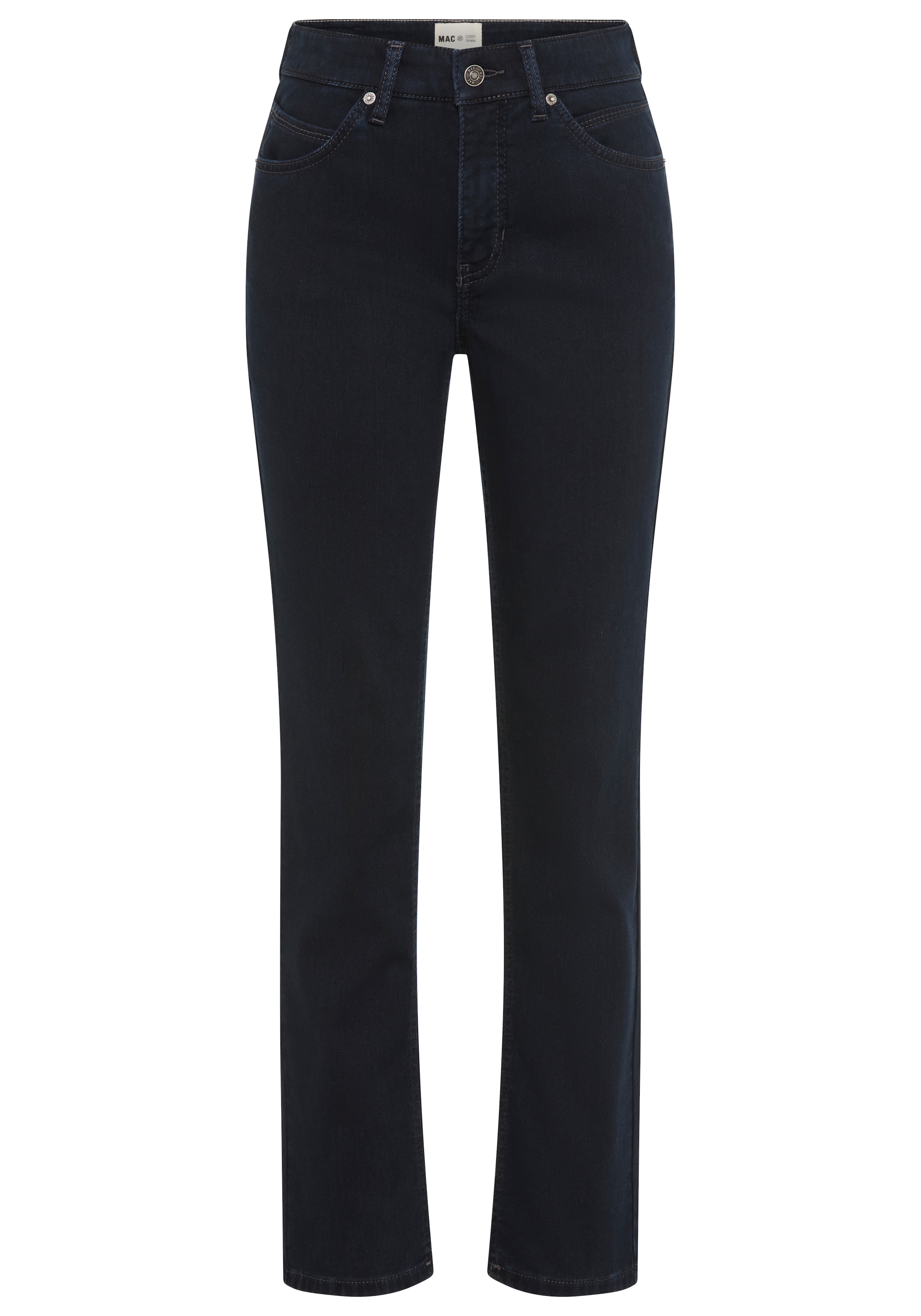 MAC Straight-Jeans »MACMELANIE« Sportives Naht-Detail am Tascheneingriff