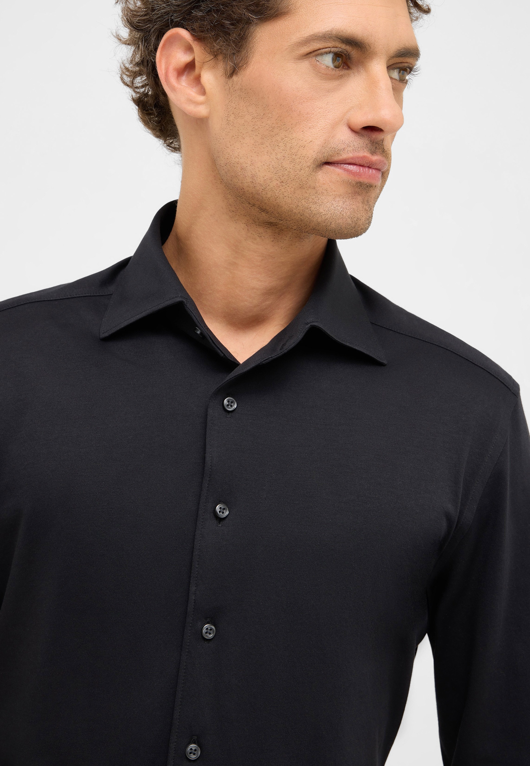 Thumbnail - Eterna Langarmhemd "SLIM FIT", NON IRON (bügelfrei)