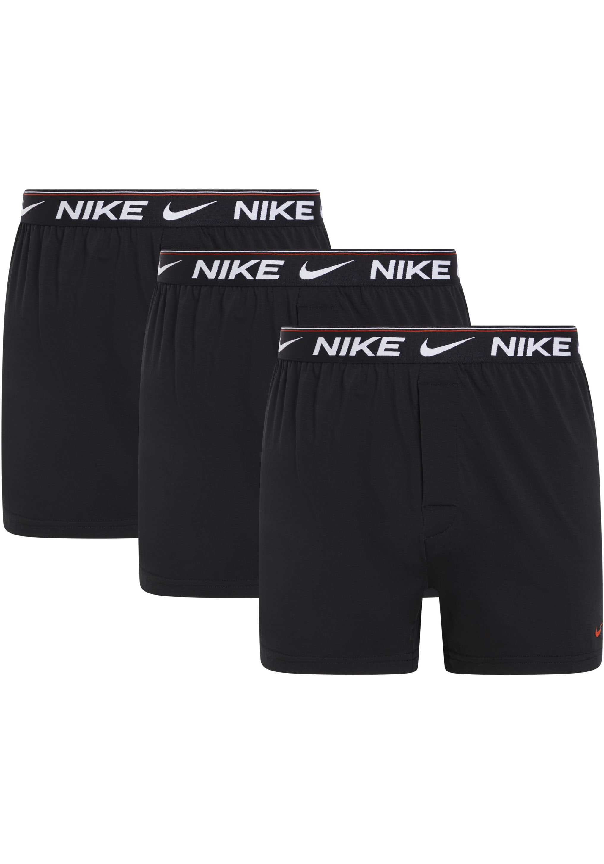 NIKE Underwear Boxershorts "BOXER 3PK", (Packung, 3 St., 3er), mit Logo auf dem Bund