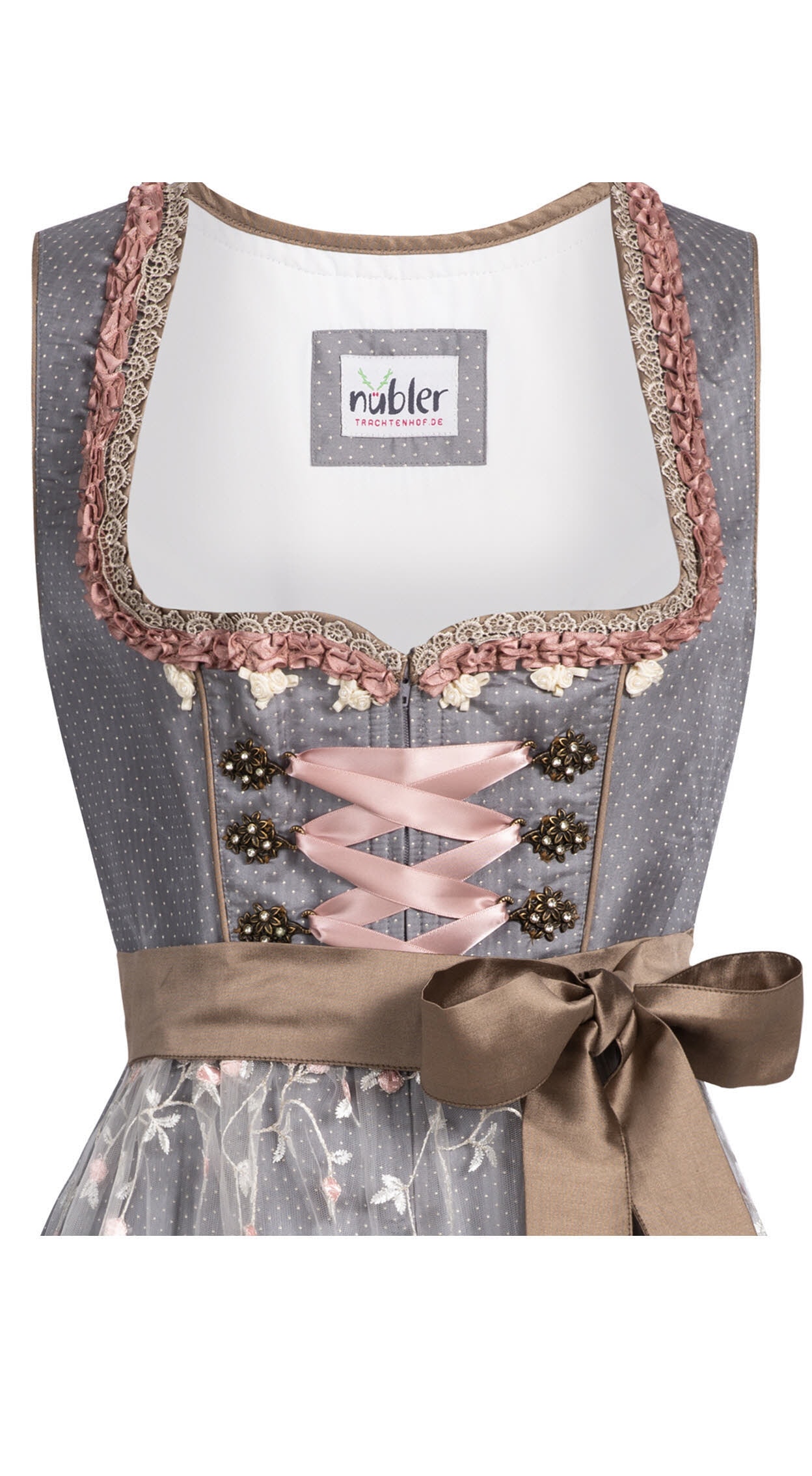Nübler Trachtenkleid »Dirndl midi Jasmin«