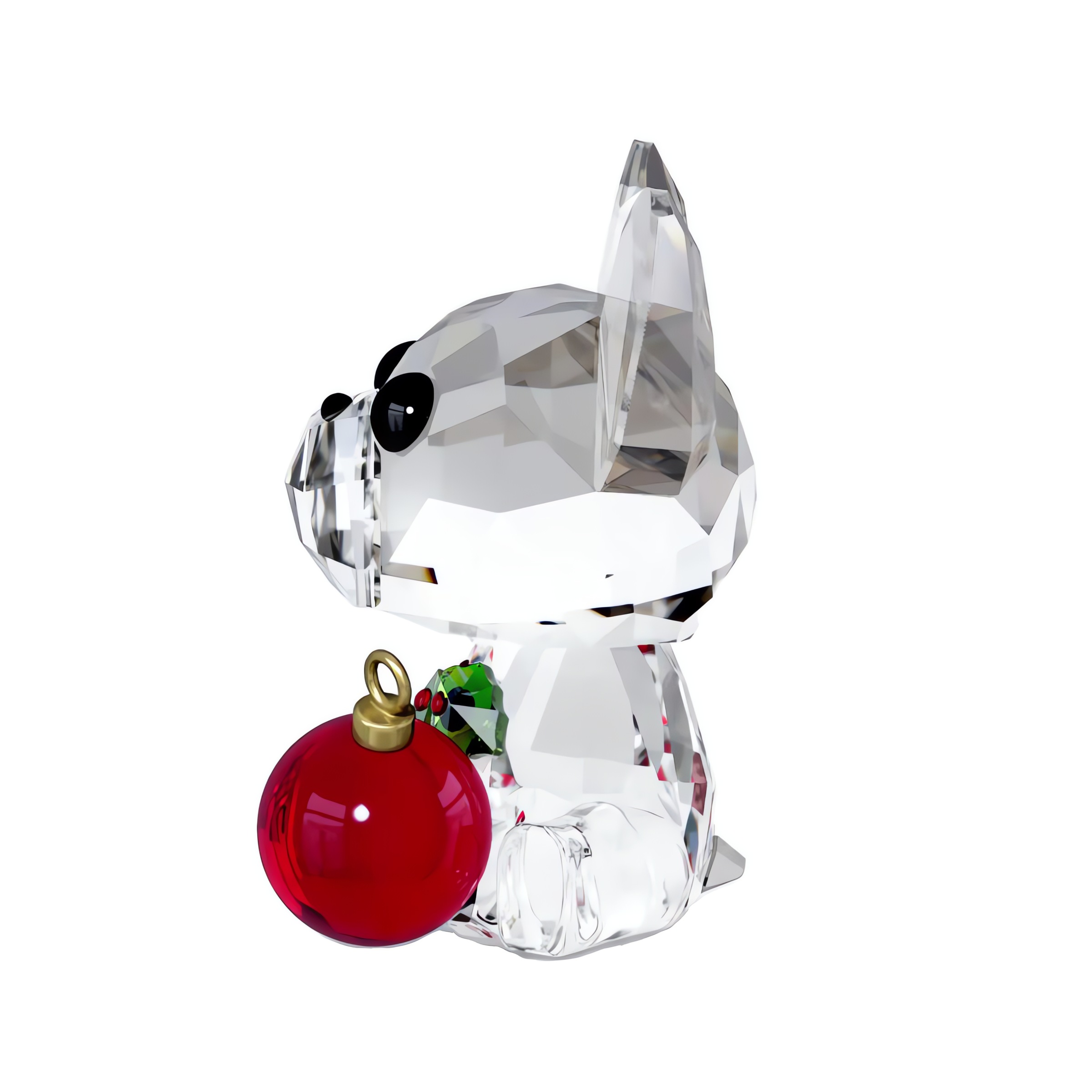 Swarovski Dekofigur »Holiday Cheers Französische Bulldogge« Swarovski® Kristall