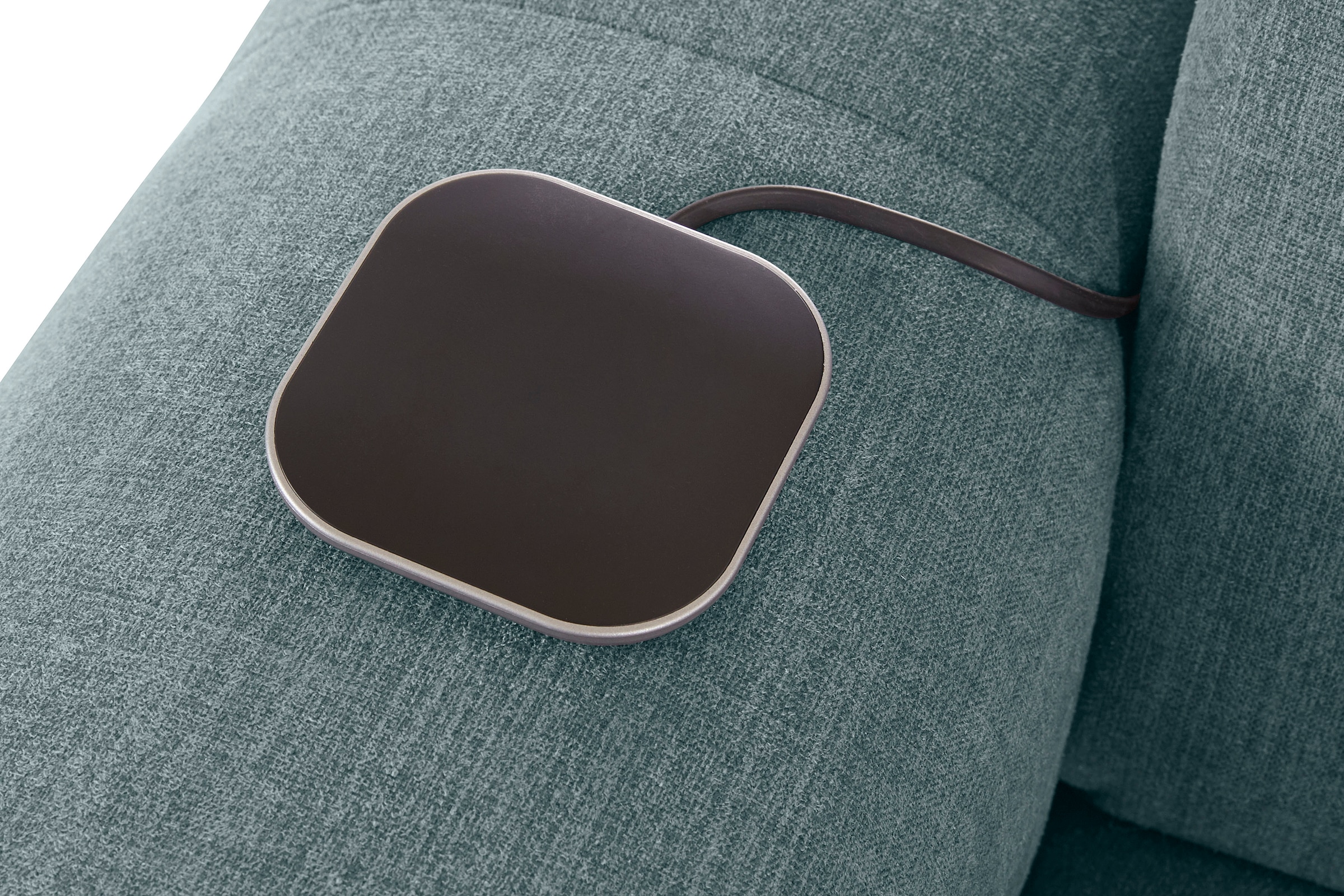 COTTA Ecksofa »Mia L-Form«, 3-tlg.-Kissen-Set, Ottomane, wahlweise mit oder ohne RGB-Beleuchtung