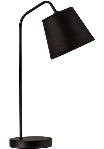 Pauleen Schreibtischlampe »True Elegance«, E14, 1 St., Stoffschirm Schwarz kaufen