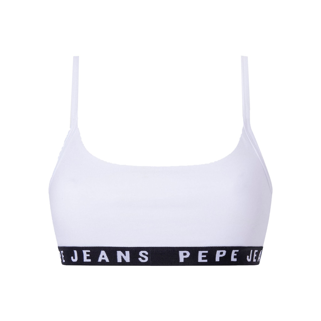 Pepe Jeans Bustier »Logo«