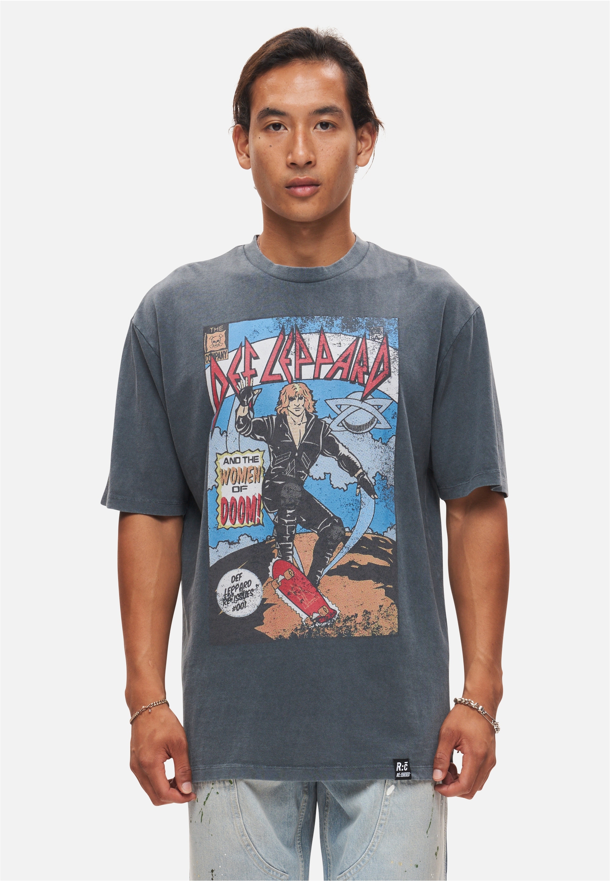 Recovered T-Shirt "Def Leppard Women Of Doom" 1 Stk. mit angesagtem Def Lep günstig online kaufen