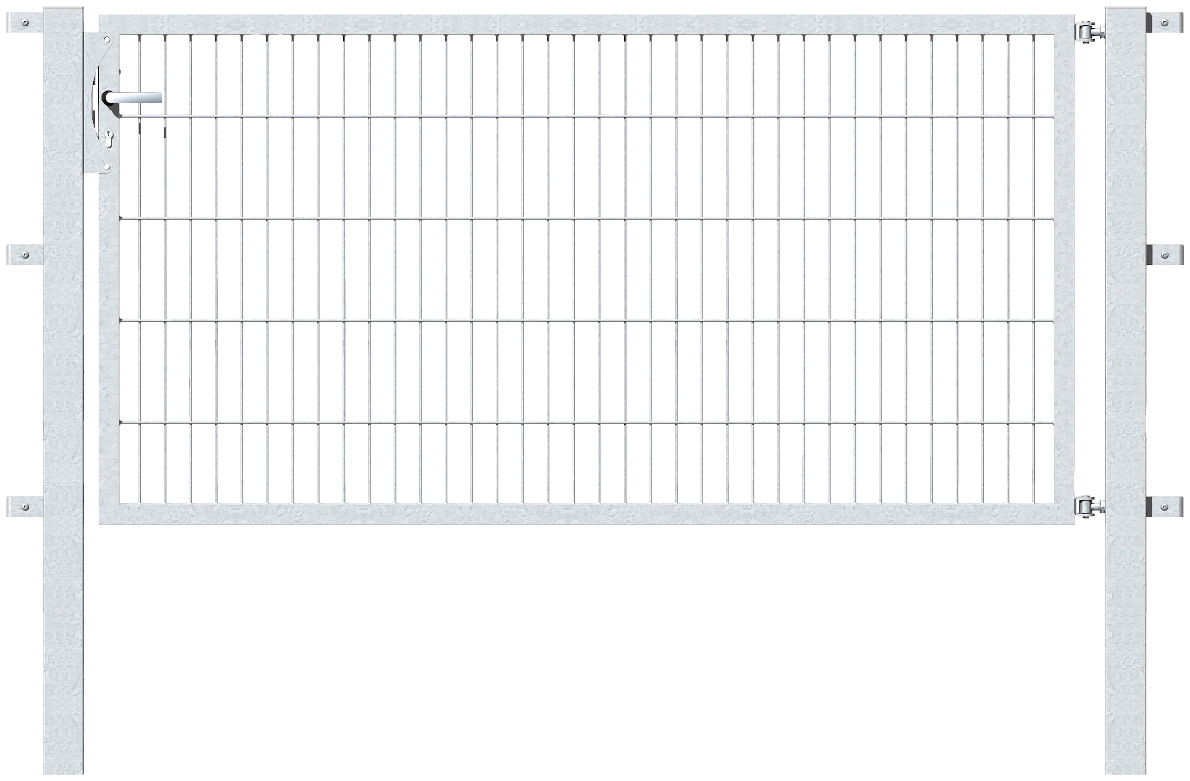 Alberts Zauneinzeltür »Flexo« 200 cm Breite, in versch. Höhen