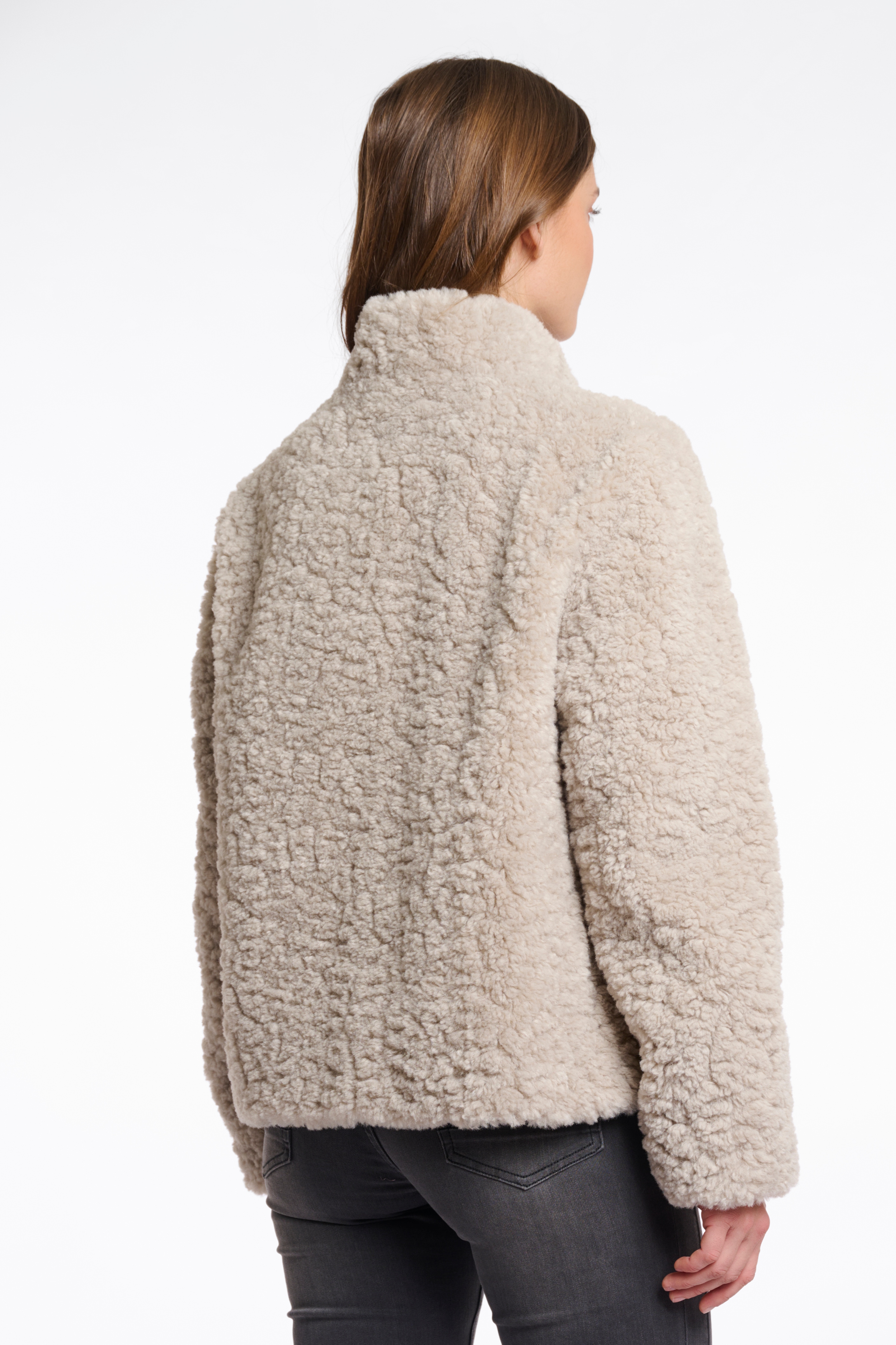 Rino & Pelle Kurzjacke "KION" ohne Kapuze in Fell-Optik günstig online kaufen