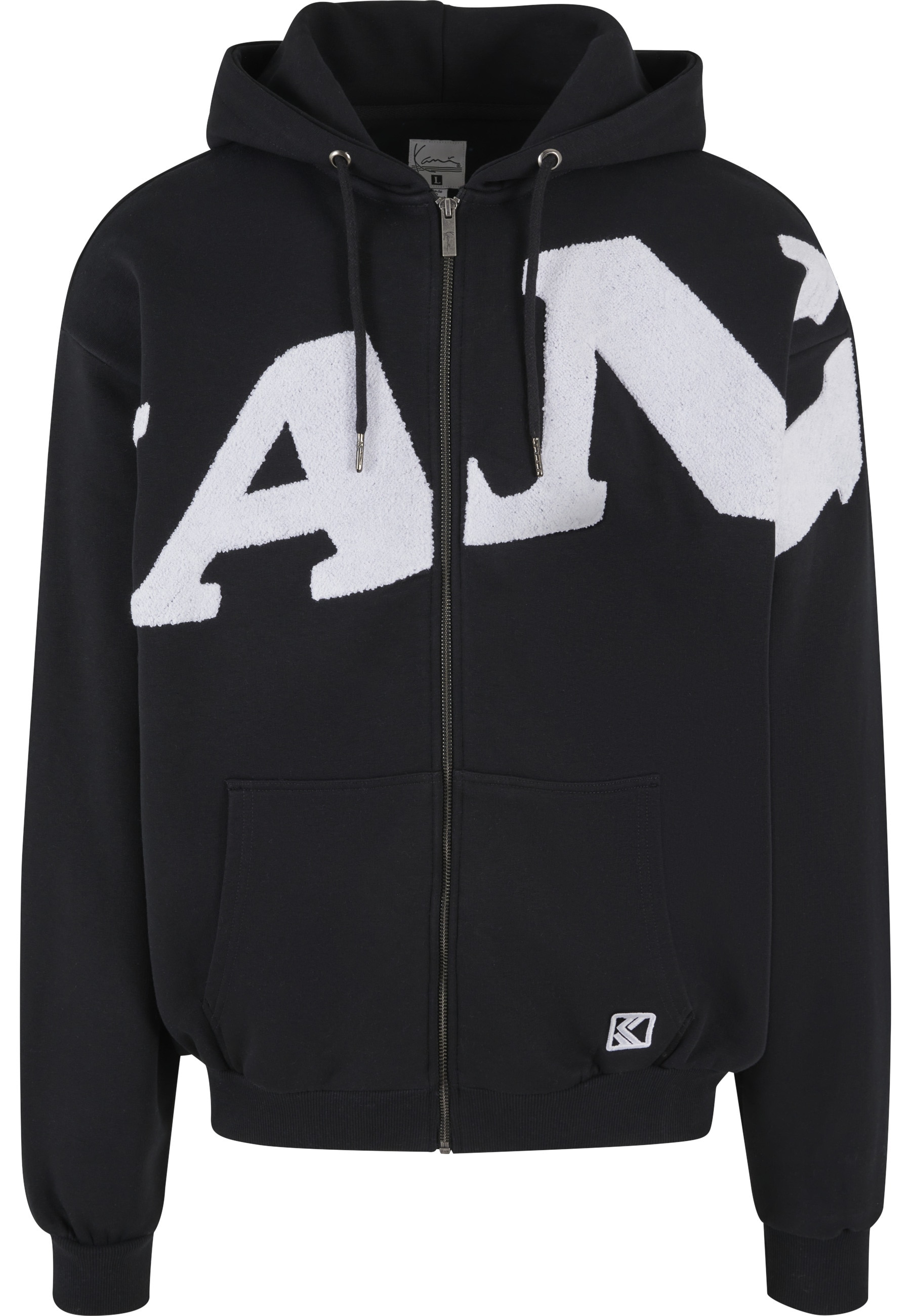 Karl Kani Sweatjacke "Karl Kani Herren KM242-035-3 KK Wavy Retro Os Full Zip Hoodie"