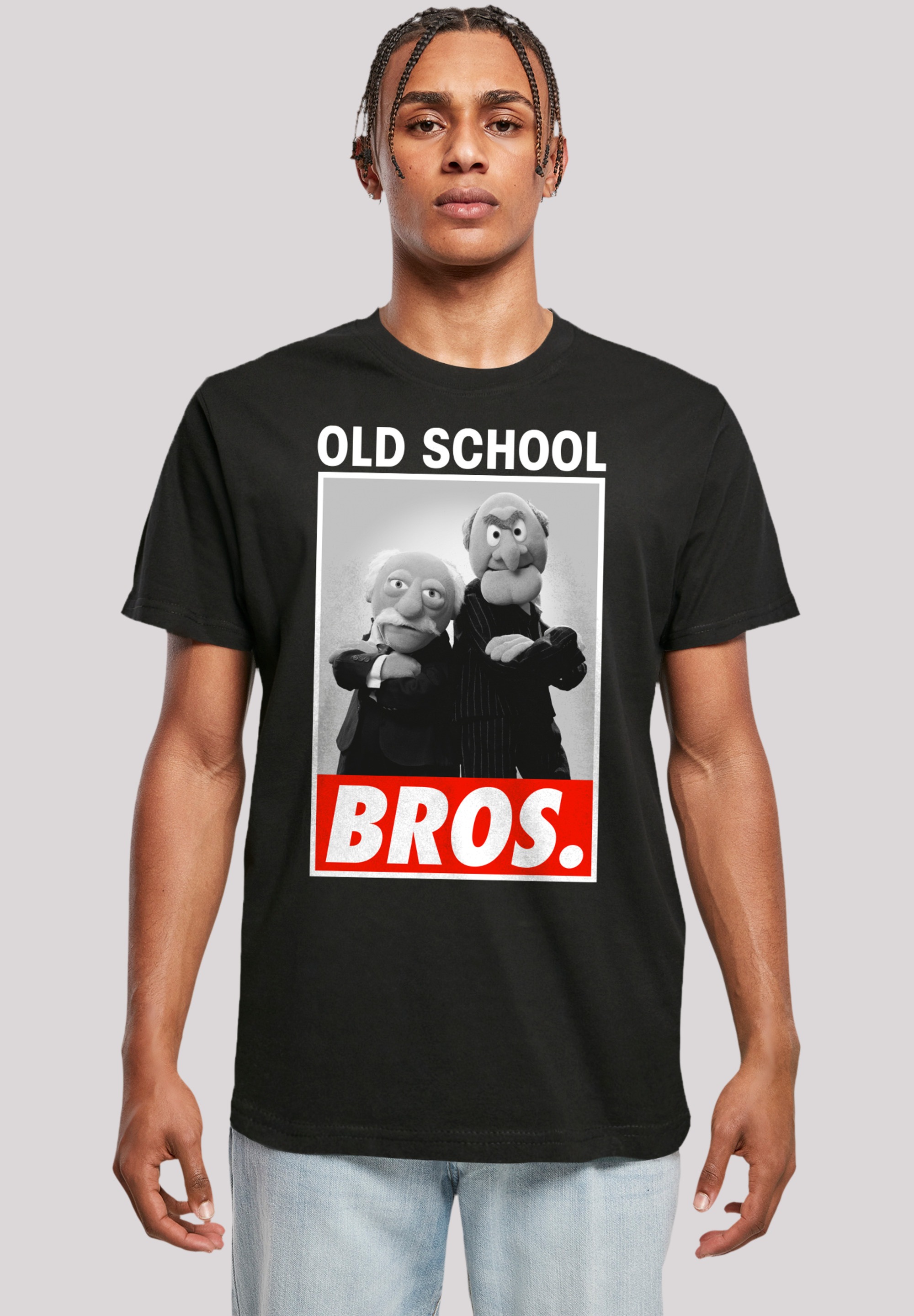 F4NT4STIC T-Shirt »Disney Muppets Old School Bros.«, Premium Qualität ▷  kaufen | BAUR