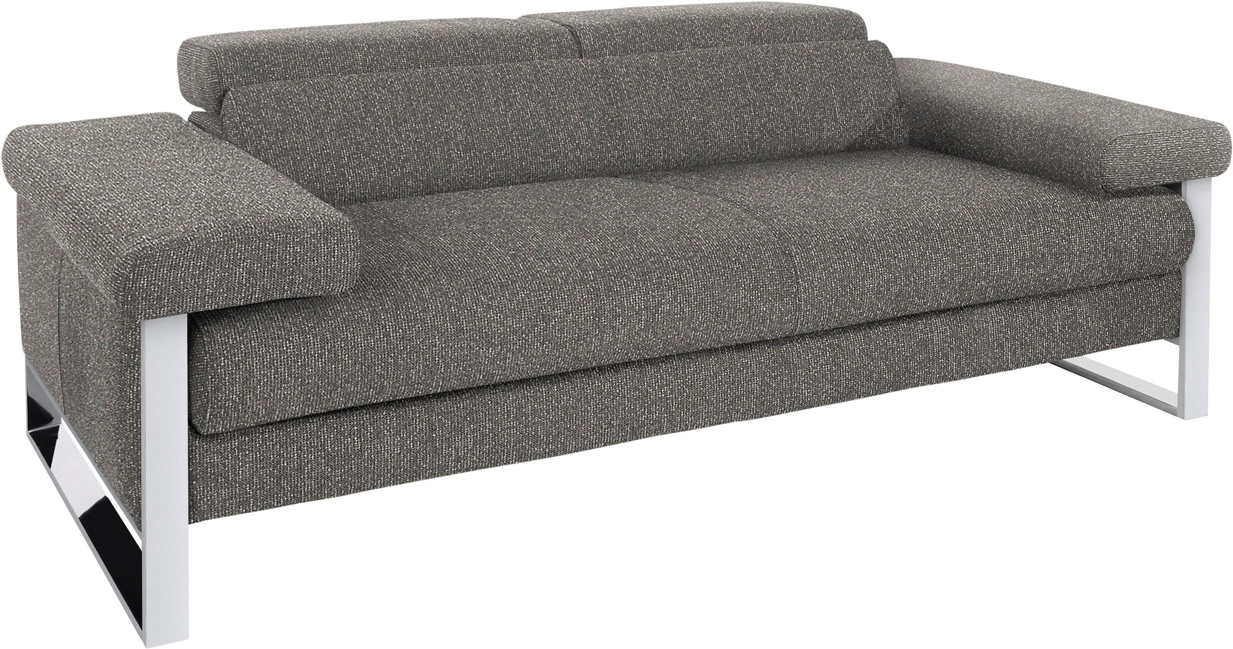 W.SCHILLIG 2-Sitzer »finn«, German Design Award 2016, Fußgestell Chrom glänzend, Breite 210 cm