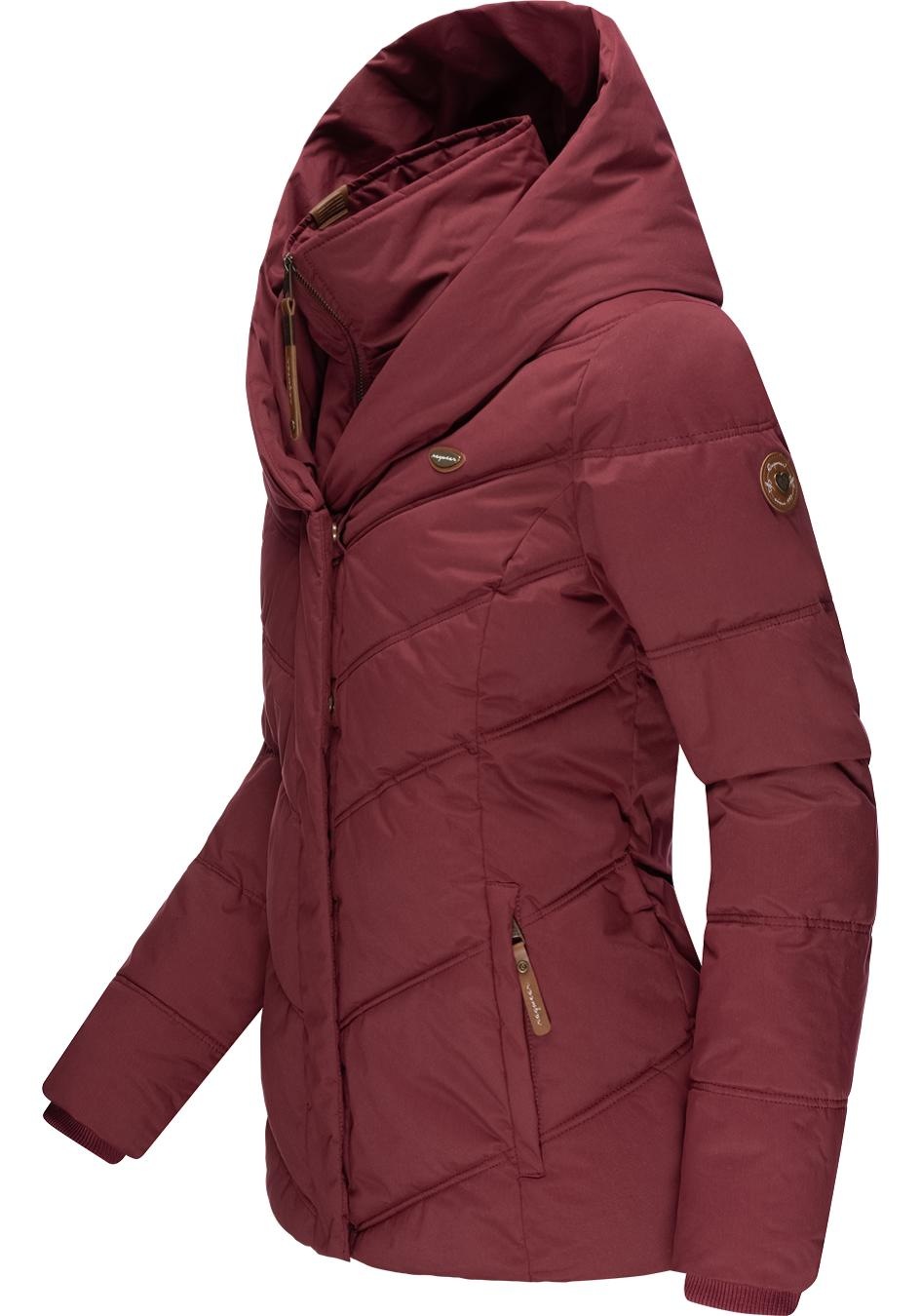 Ragwear Anorak »Natesa Intl.«, mit Kapuze, stylische Winterjacke mit V-Steppung und Kapuze