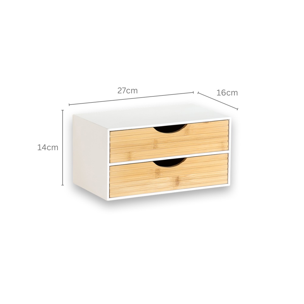 KESPER® Organizer »Küchenregal, Aufbewahrungsbox, FSC®-zertifiziert« Mini-Kommode mit 2 Schubladen
