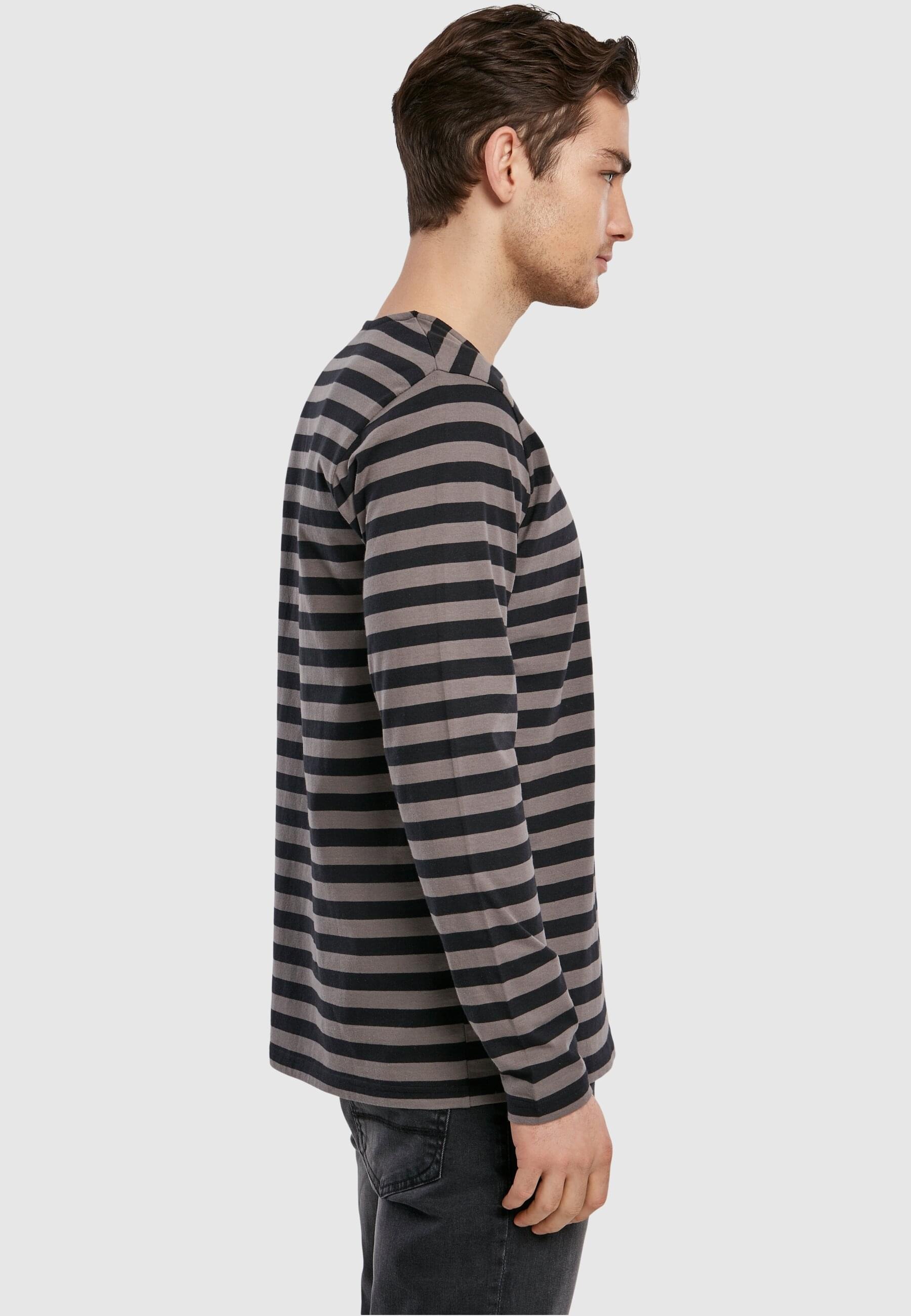 URBAN CLASSICS Langarmshirt »Urban Classics Herren Regular Stripe LS«