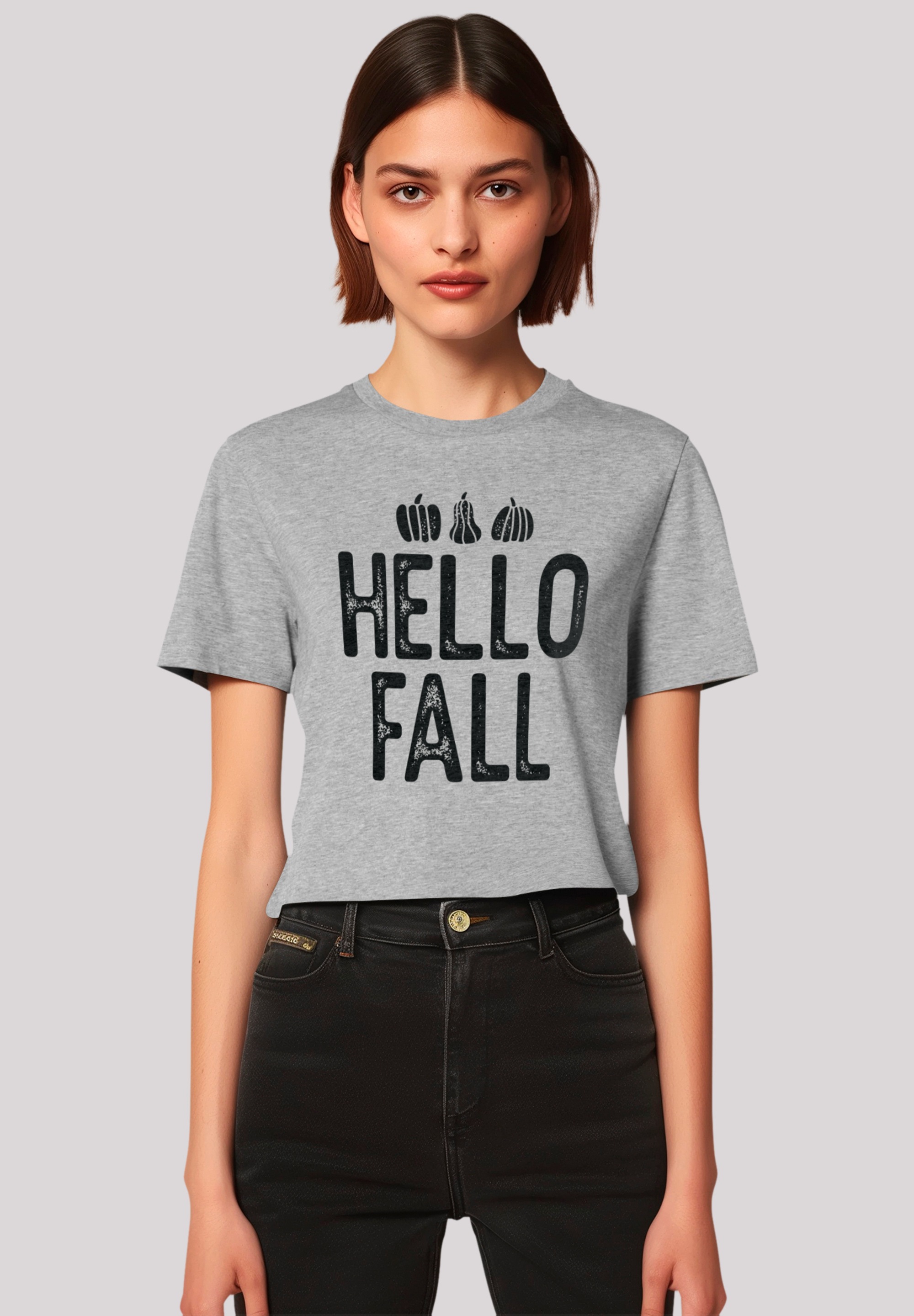 F4NT4STIC T-Shirt "Hello Fall Herbst", Premium Qualität, Halloween, Herbst günstig online kaufen