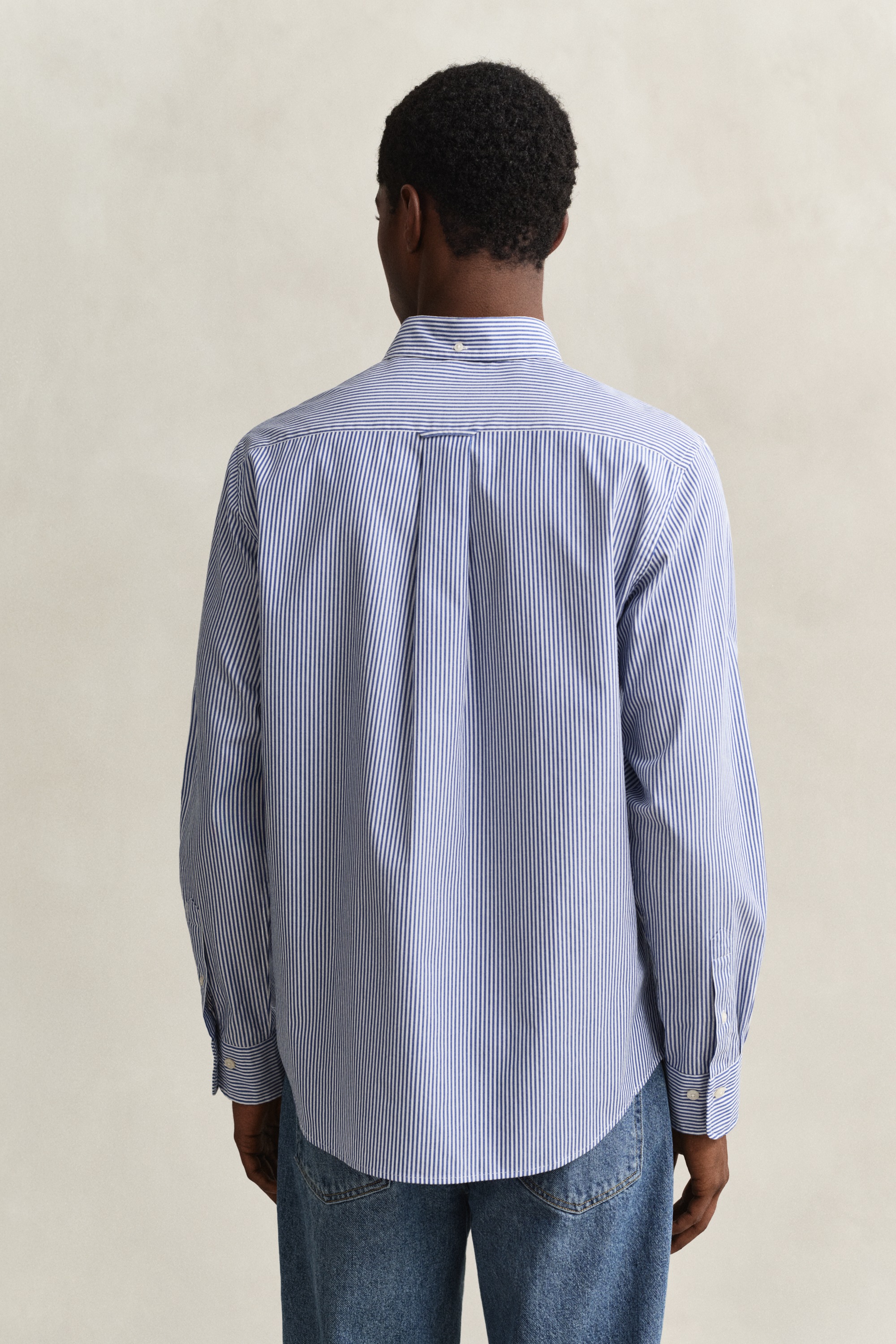 Gant Langarmhemd »REGULAR CLASSIC POPLIN BANKER« mit Streifen