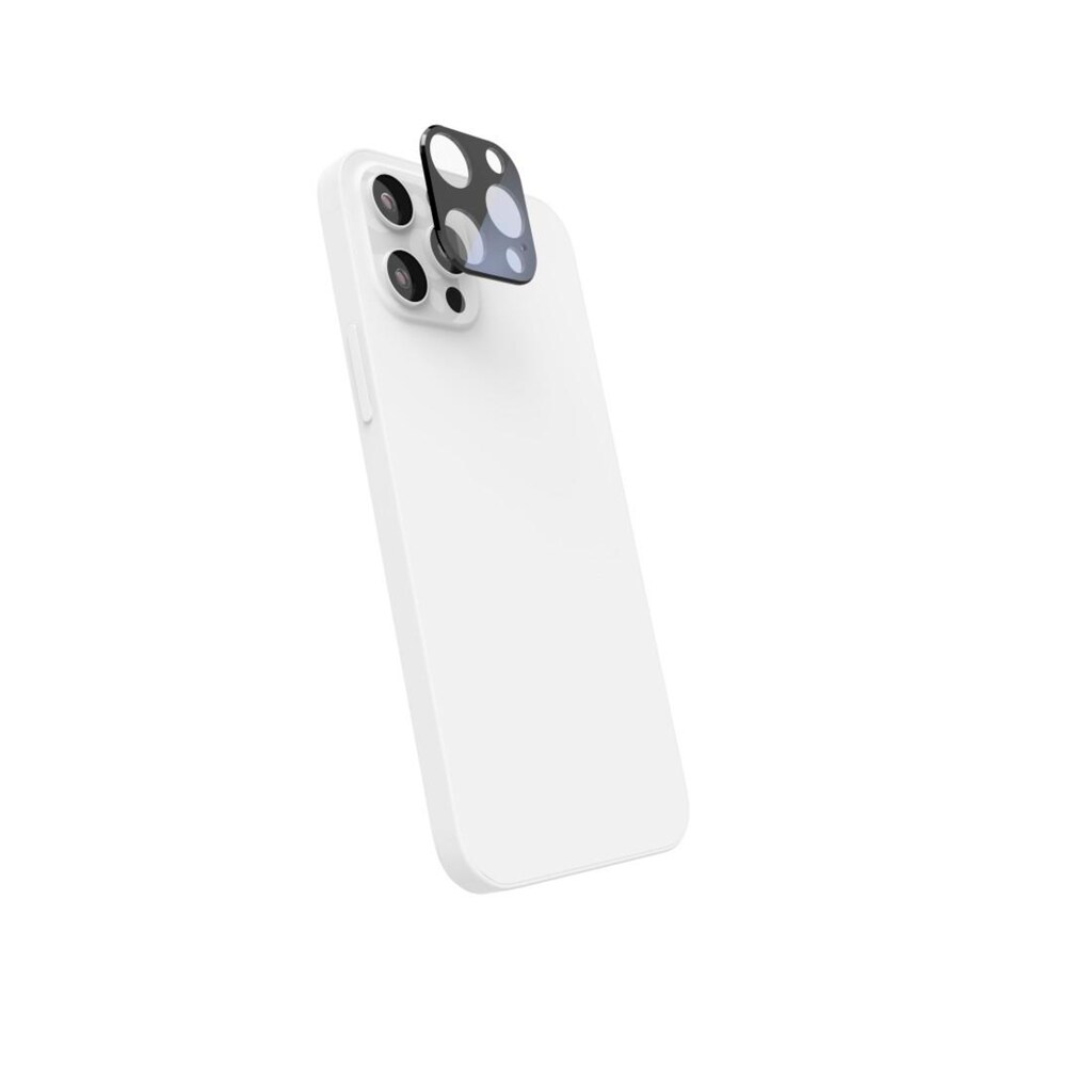 Hama Displayschutzglas »Kamera-Schutzglas für Apple iPhone 12 Pro, Schwarz, Linsenschutzglas«