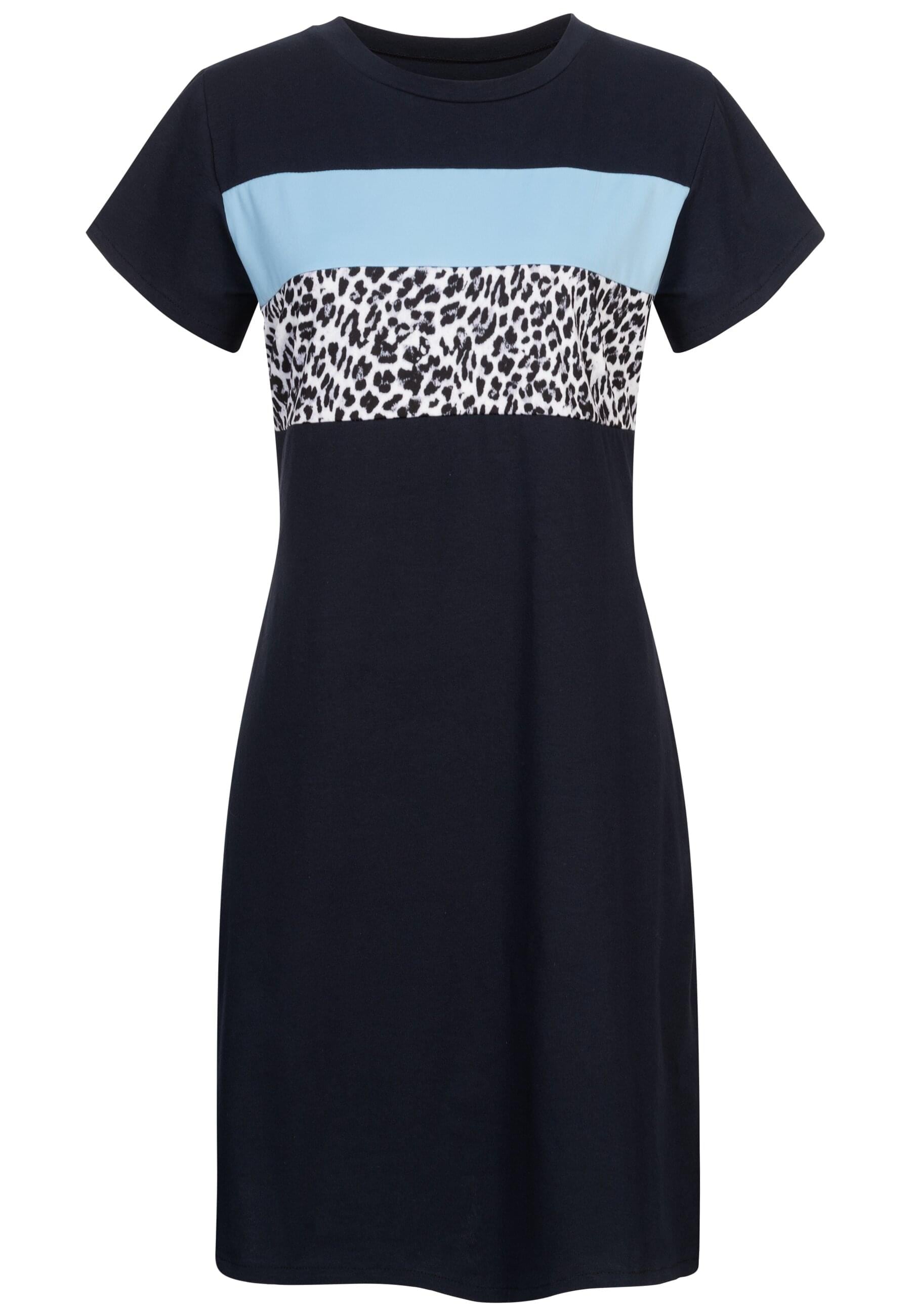 CLOUD 5IVE Shirtkleid "CLOUD 5IVE T-Shirt Dress Colorblock" 1 Stk. tlg. günstig online kaufen