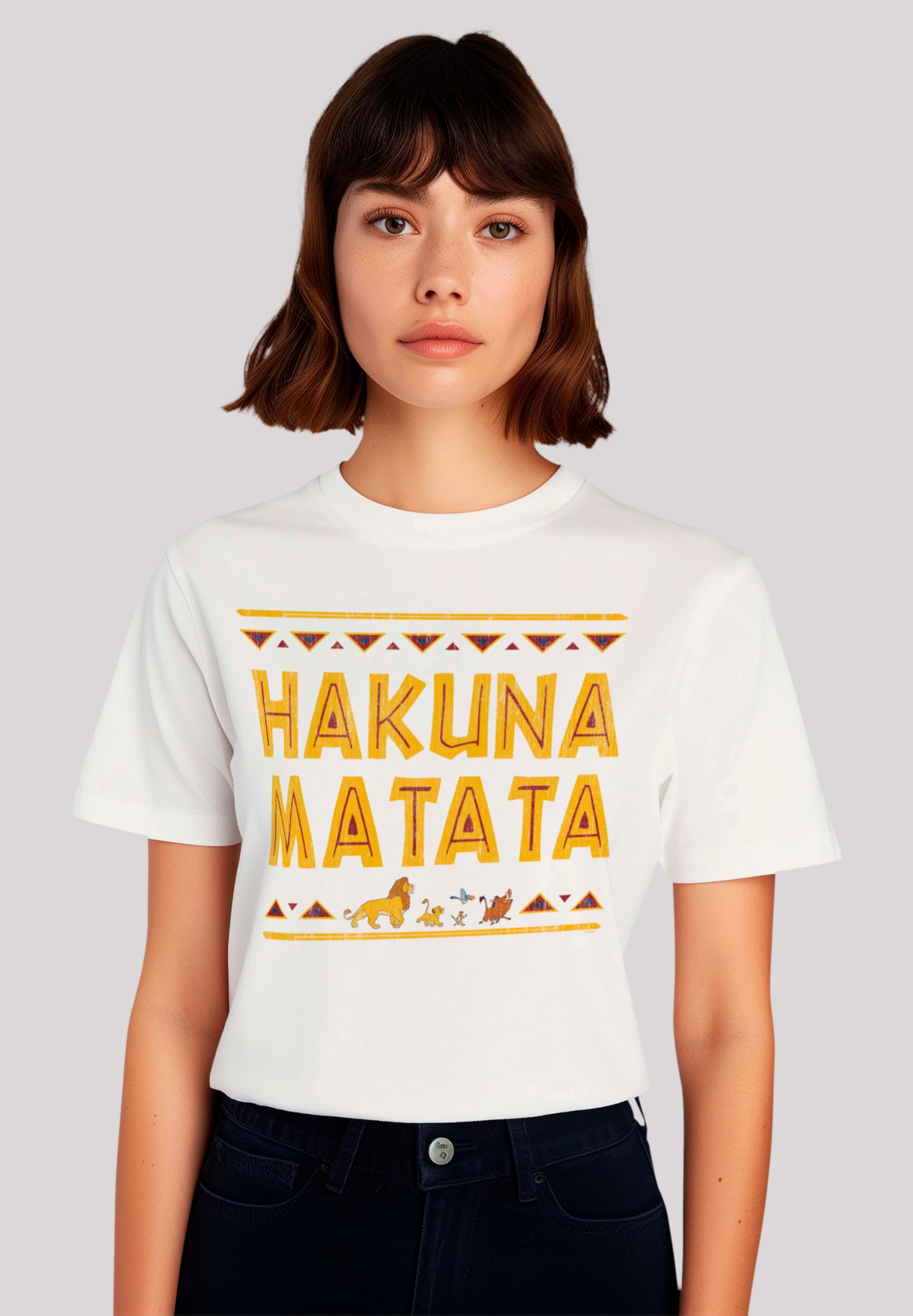 F4NT4STIC T-Shirt "König der Löwen Hakuna Matata", Premium Qualität günstig online kaufen