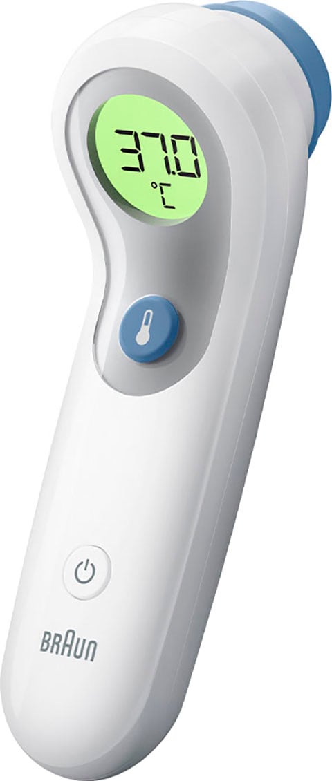 Braun Stirn-Fieberthermometer »No touch Messwerte + für Check™ genaue Anleitung | Mit Stirnthermometer touch - - BNT300«, Position BAUR bestellen