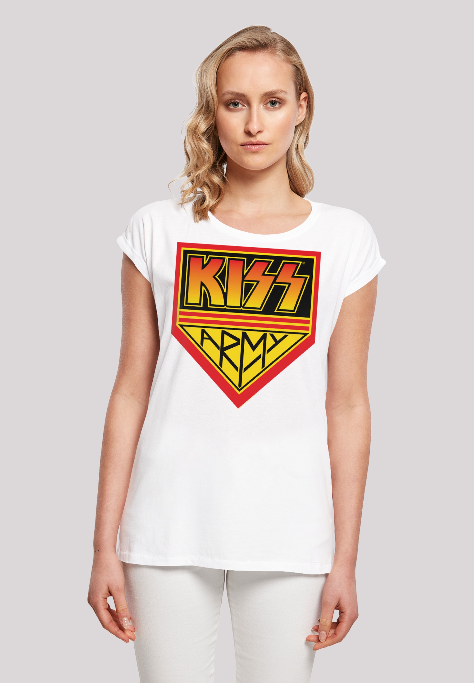 F4NT4STIC T-Shirt "Kiss Army Logo", Premium Qualität günstig online kaufen