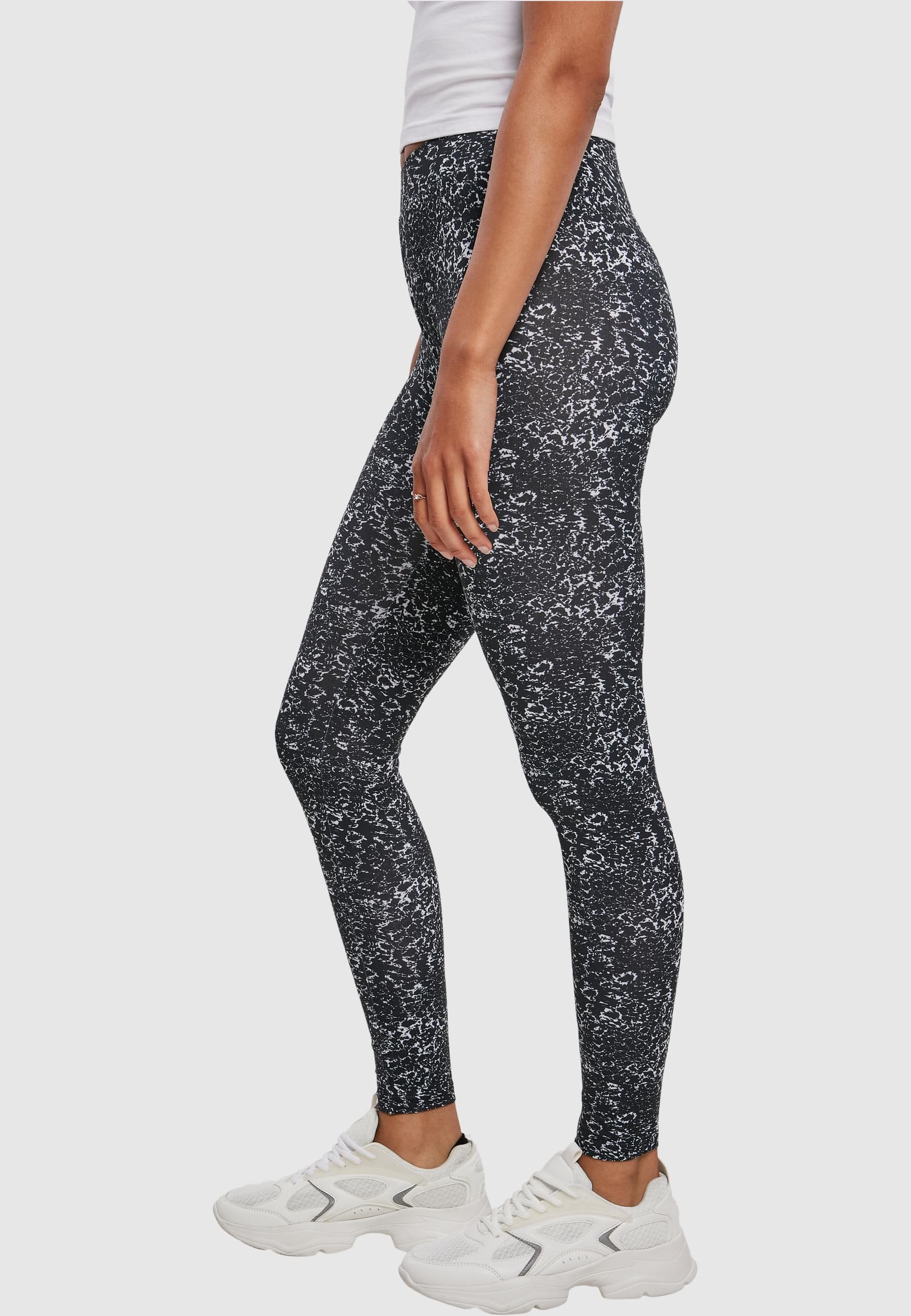 URBAN CLASSICS Leggings »Urban Classics Damen Ladies AOP Leggings«, (1 tlg.)